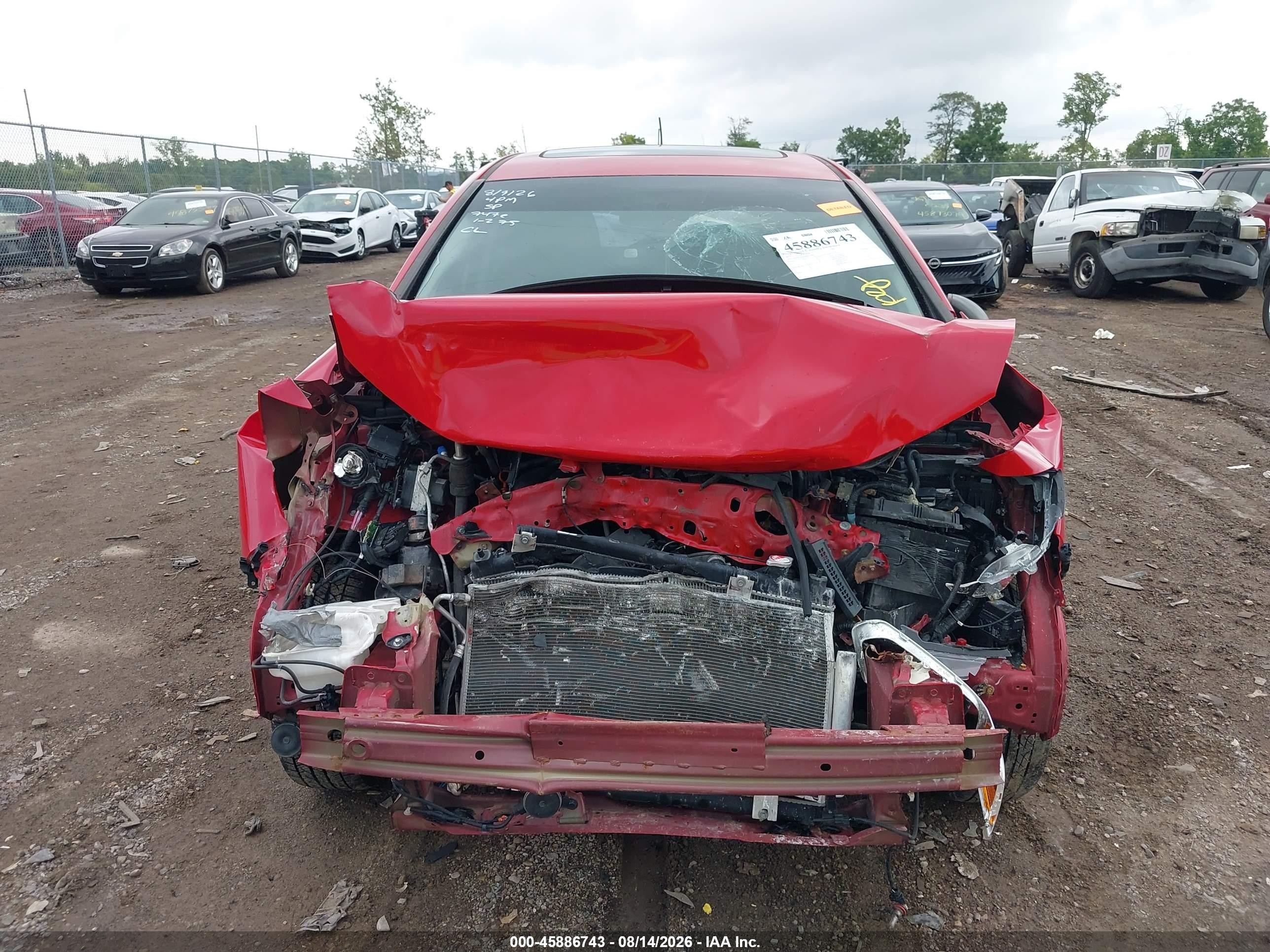 2015 Honda Fit Ex/ex-l Красный vin: 3HGGK5H85FM773506