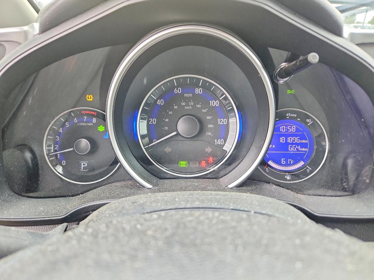2015 Honda Fit Ex Yellow vin: 3HGGK5H85FM776695