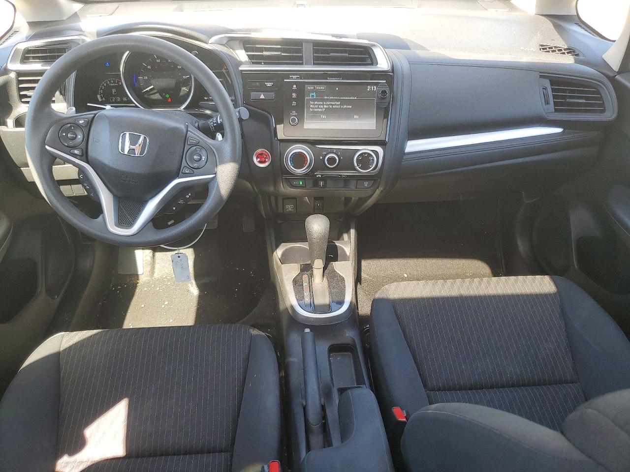 2018 Honda Fit Ex Gray vin: 3HGGK5H85JM701584