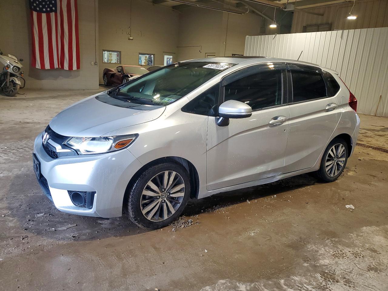 2015 Honda Fit Ex Silver vin: 3HGGK5H86FM701911