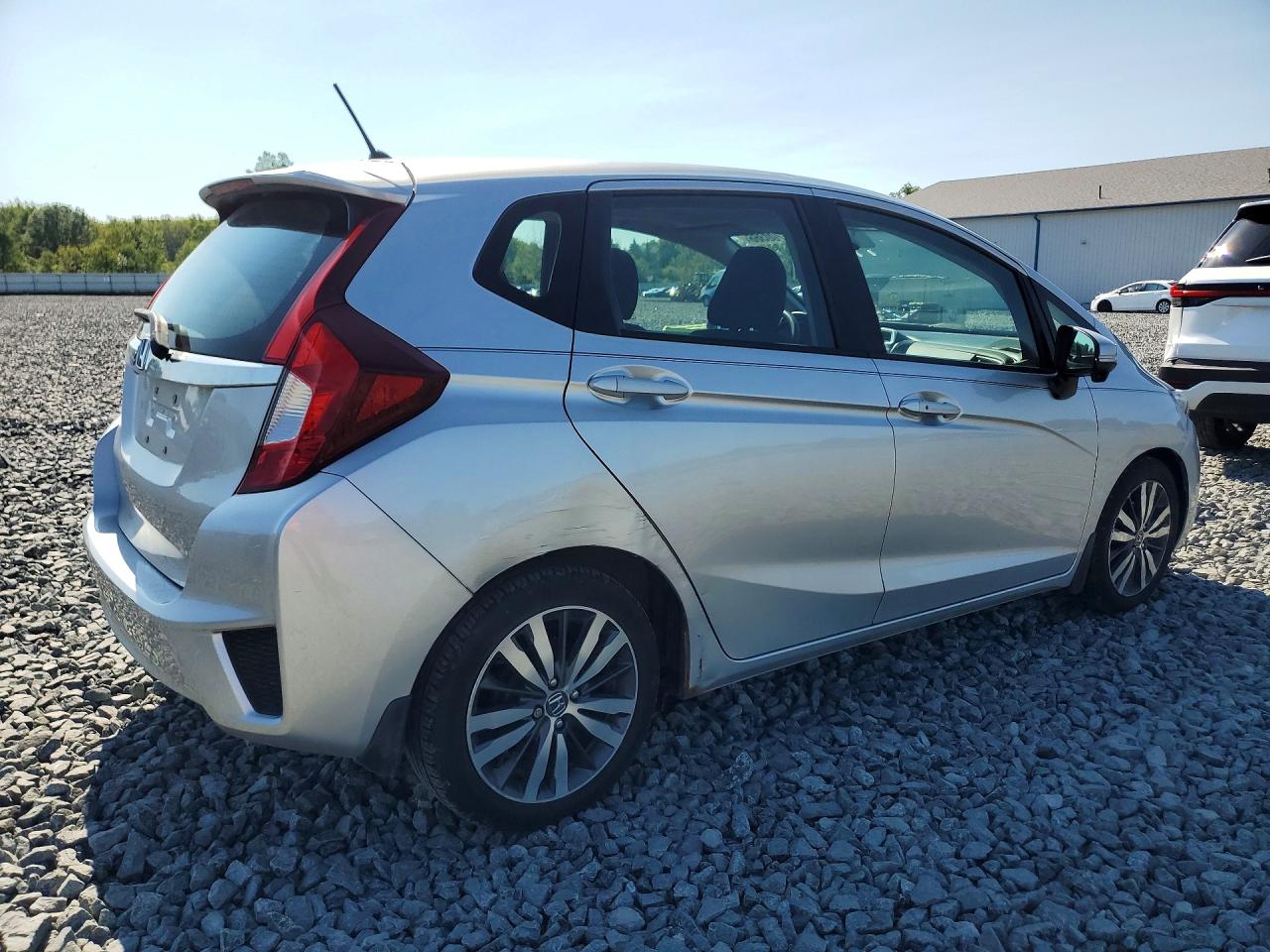 2015 Honda Fit Ex Silver vin: 3HGGK5H86FM705358