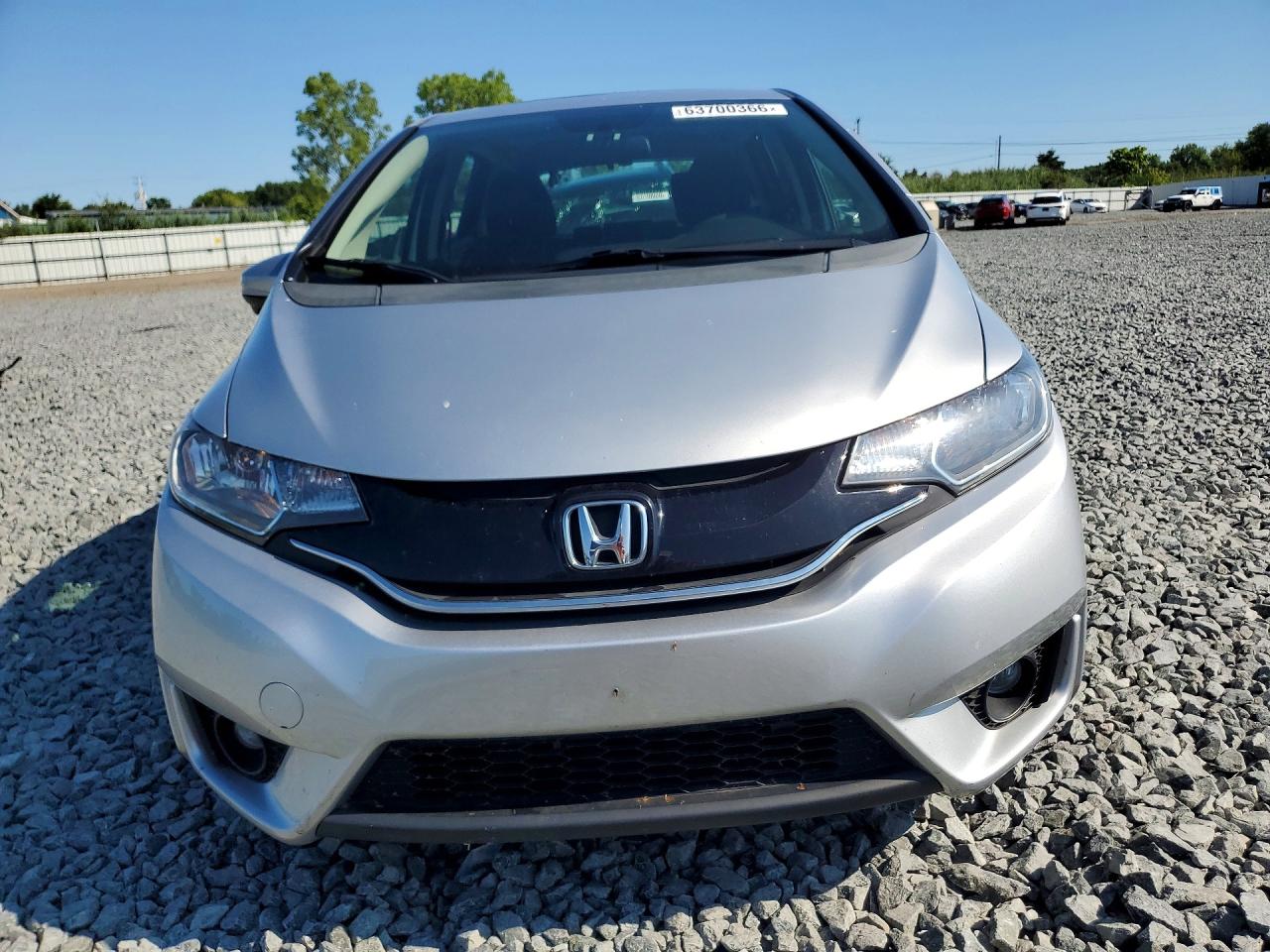 2015 Honda Fit Ex Silver vin: 3HGGK5H86FM705358