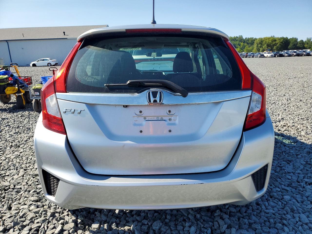 2015 Honda Fit Ex Silver vin: 3HGGK5H86FM705358
