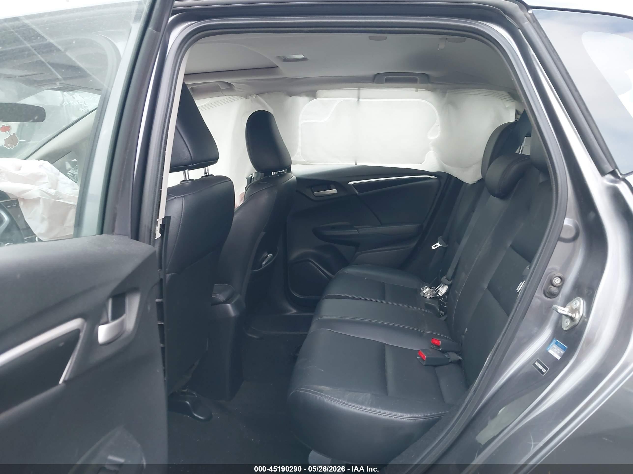 2015 Honda Fit Ex/ex-l Серый vin: 3HGGK5H86FM710592