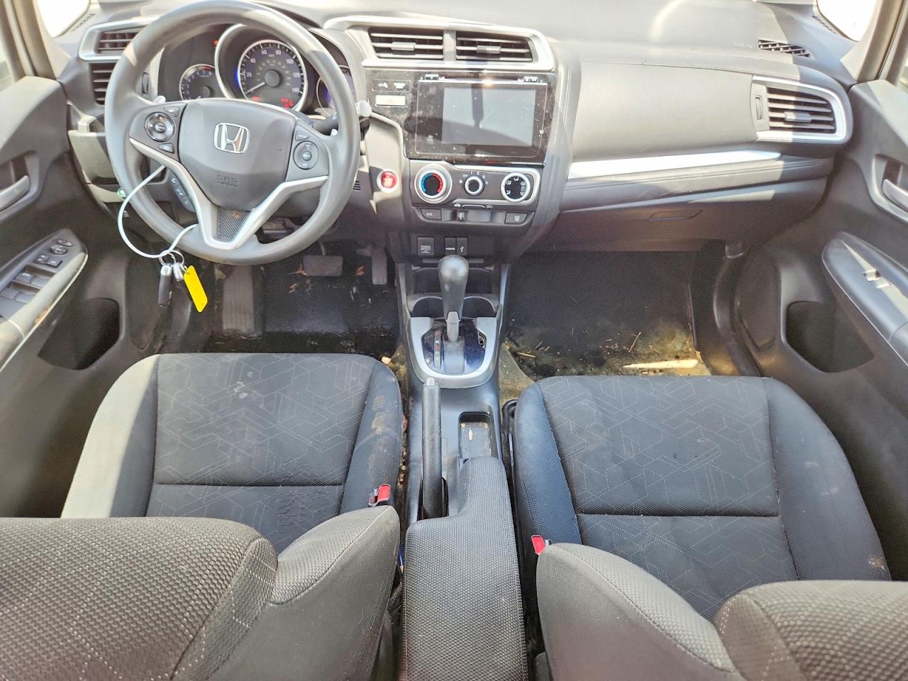 2015 Honda Fit Ex White vin: 3HGGK5H86FM718028