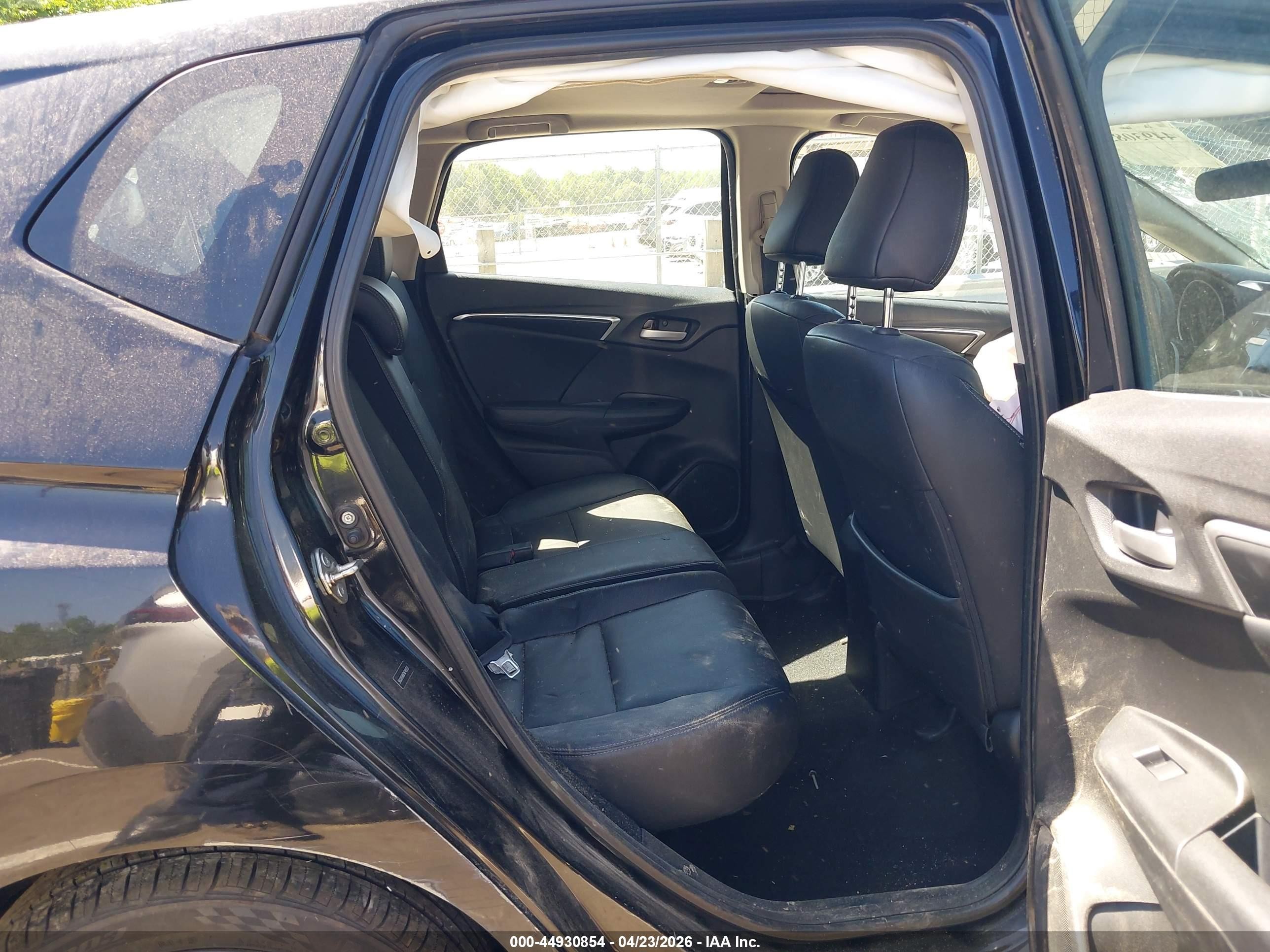 2015 Honda Fit Ex/ex-l Черный vin: 3HGGK5H86FM749537