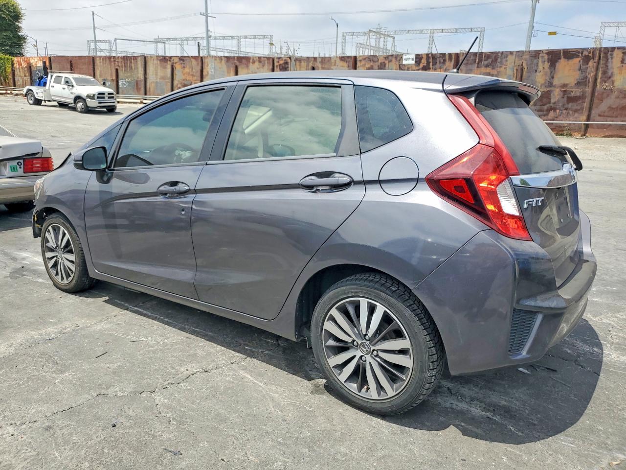 2015 Honda Fit Ex/exl Серый vin: 3HGGK5H86FM760960