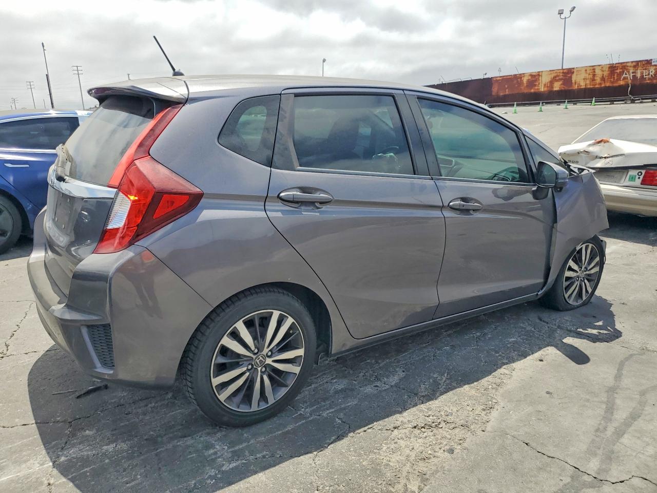 2015 Honda Fit Ex/exl Серый vin: 3HGGK5H86FM760960