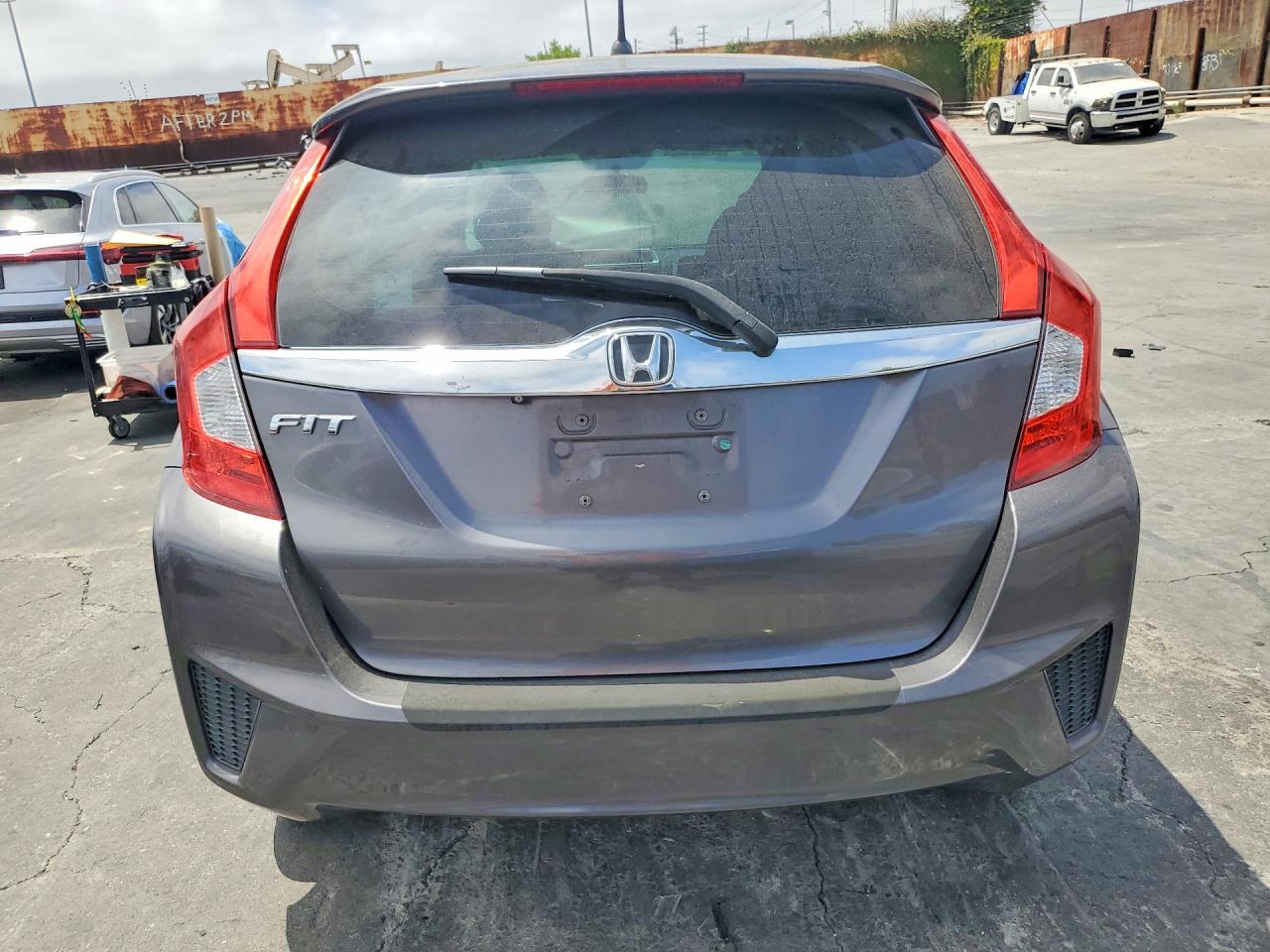 2015 Honda Fit Ex/exl Серый vin: 3HGGK5H86FM760960