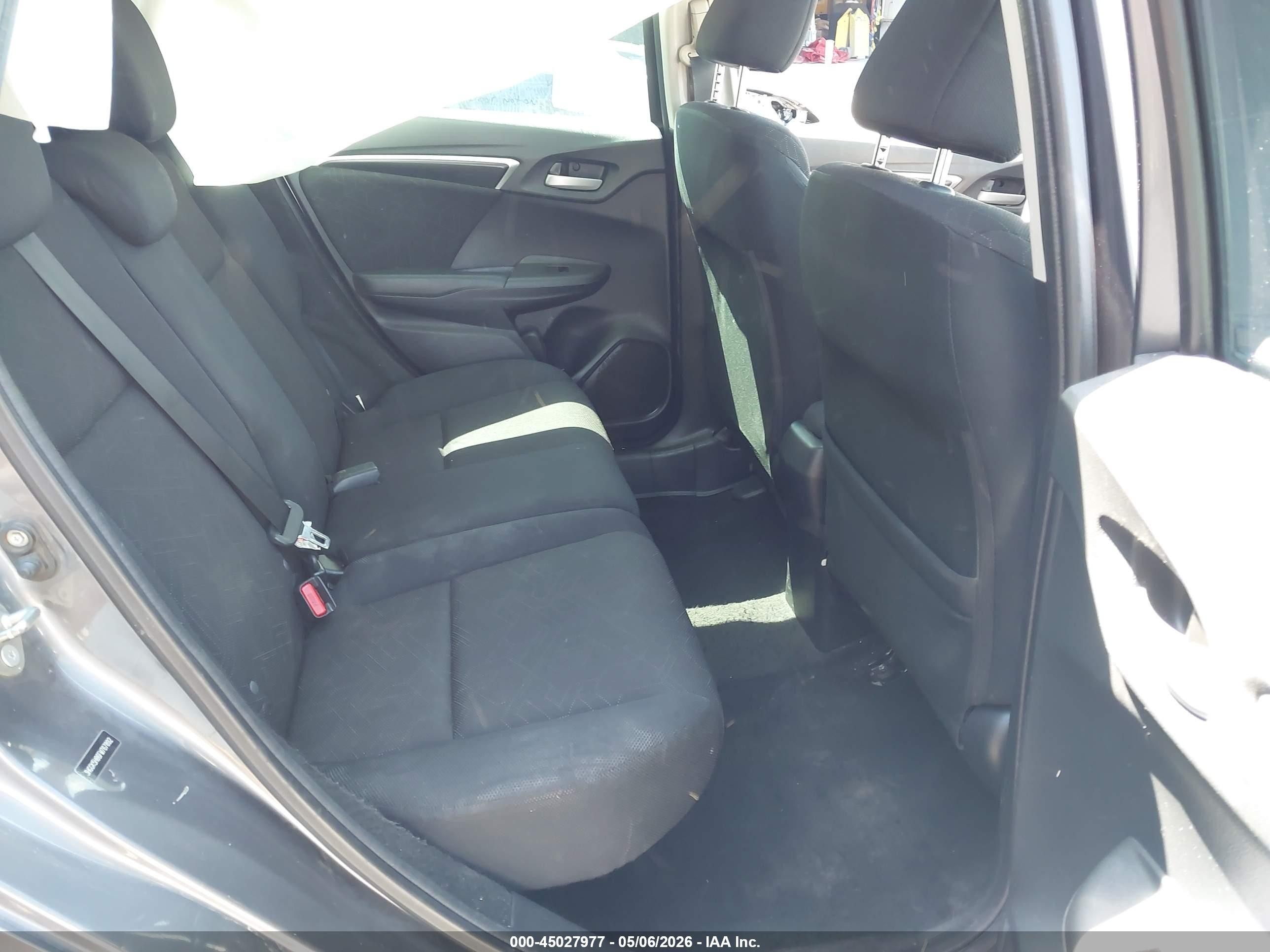 2015 Honda Fit Ex/ex-l Gray vin: 3HGGK5H86FM767892
