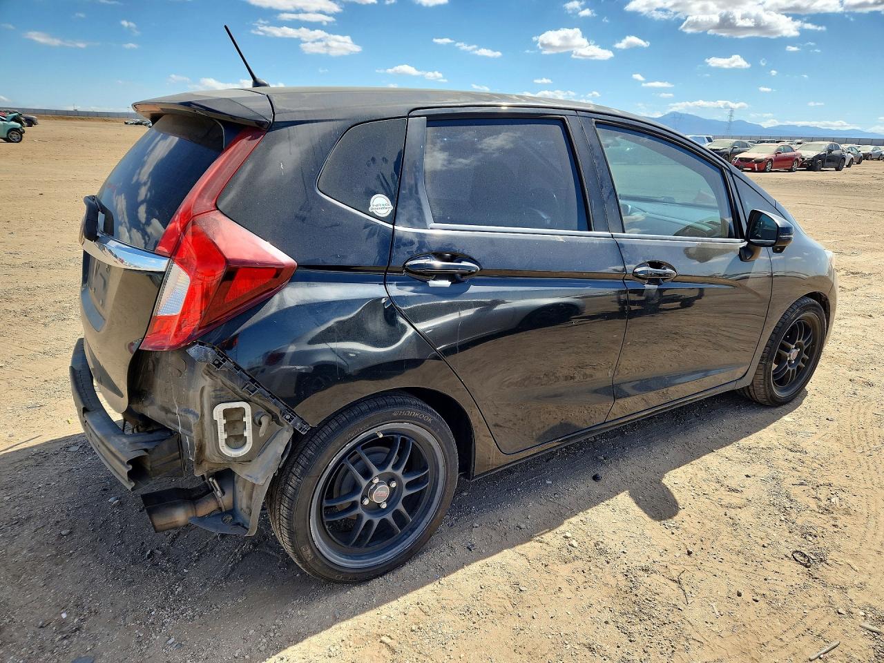 2015 Honda Fit Ex Черный vin: 3HGGK5H86FM769903