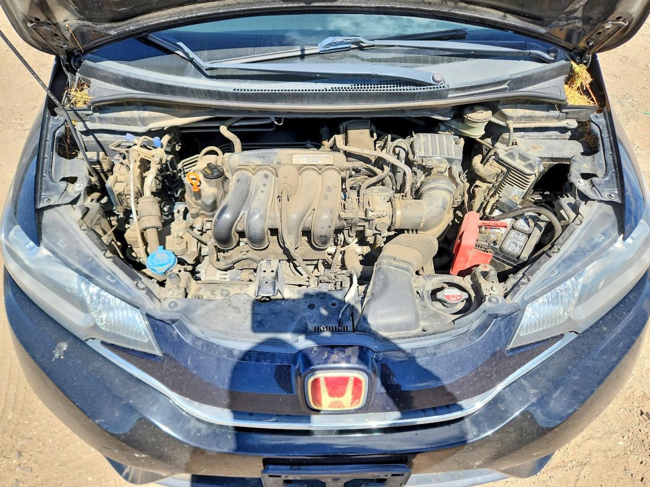 2015 Honda Fit Ex Черный vin: 3HGGK5H86FM769903