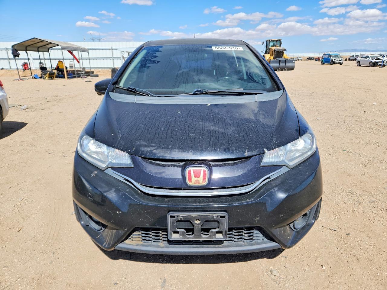2015 Honda Fit Ex Черный vin: 3HGGK5H86FM769903