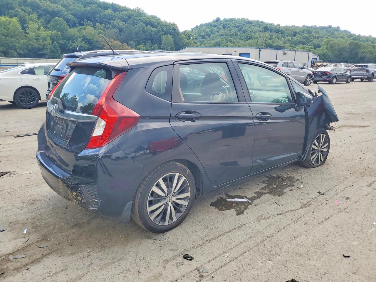 2015 Honda Fit Ex Black vin: 3HGGK5H86FM770517