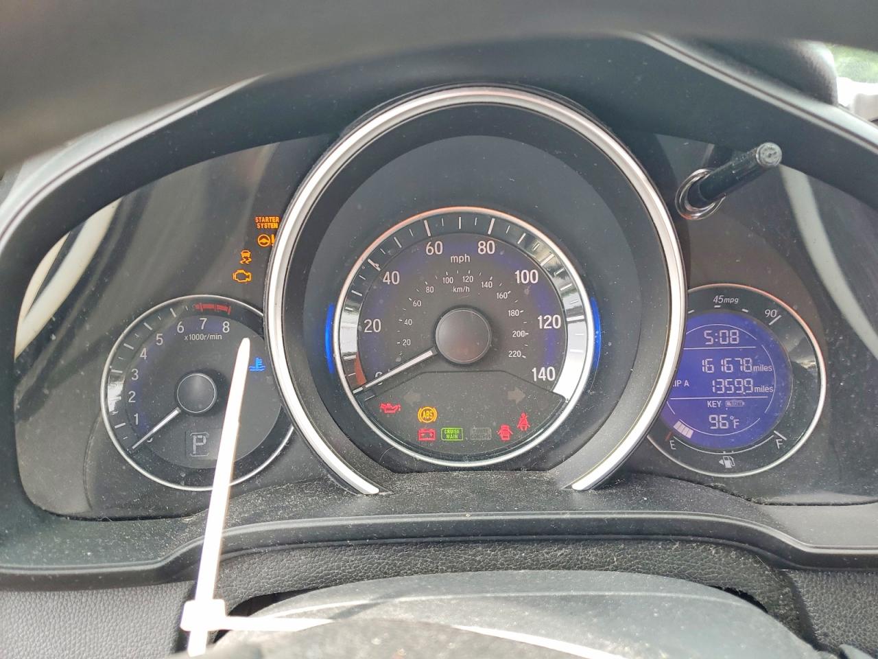 2015 Honda Fit Ex Черный vin: 3HGGK5H86FM778827