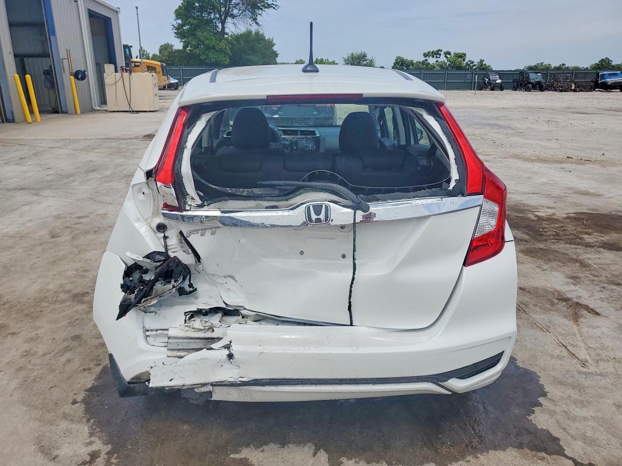 2020 Honda Fit Ex White vin: 3HGGK5H86LM719465