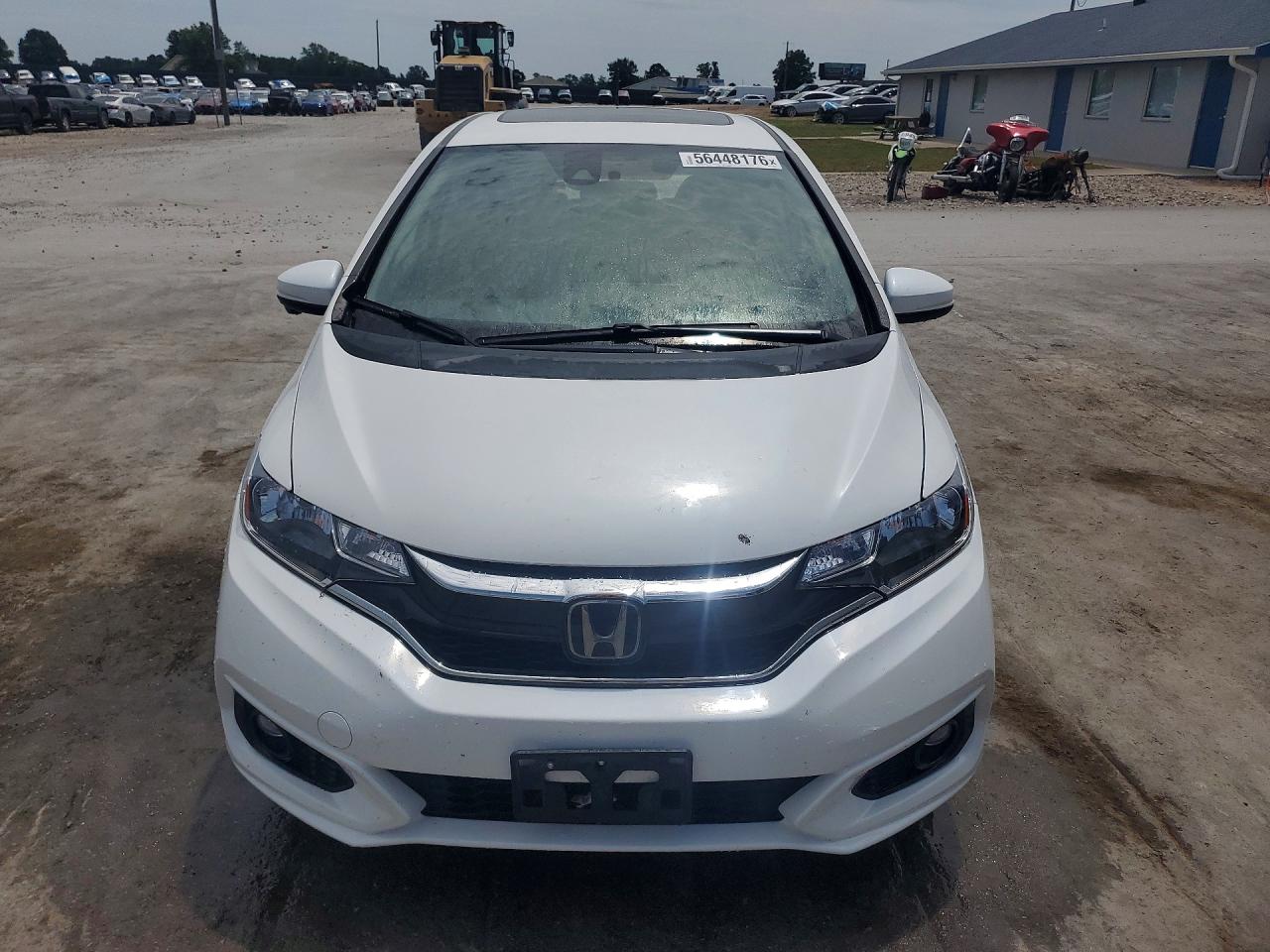 2020 Honda Fit Ex White vin: 3HGGK5H86LM719465