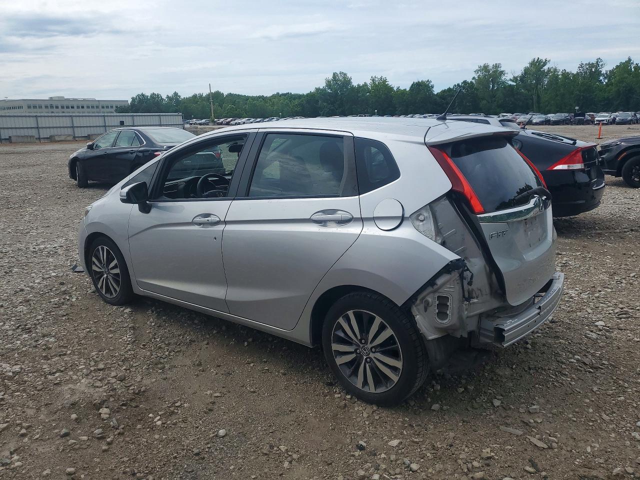 2015 Honda Fit Ex Silver vin: 3HGGK5H87FM702386