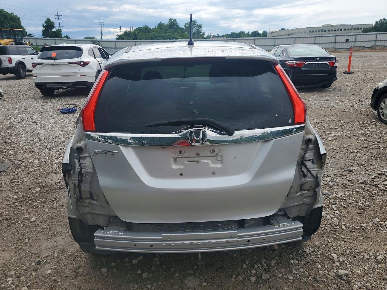 2015 Honda Fit Ex Silver vin: 3HGGK5H87FM702386