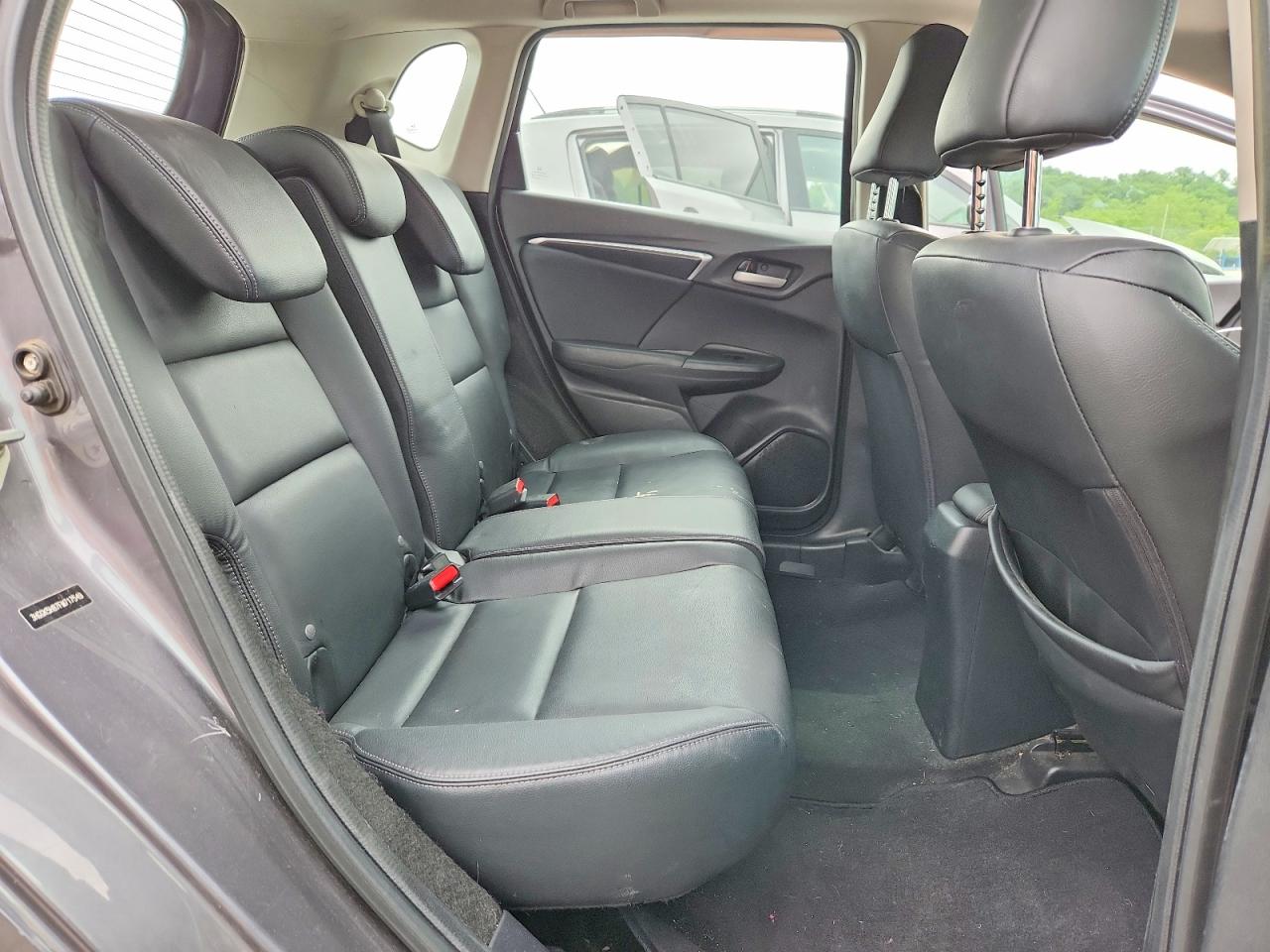 2015 Honda Fit Ex Gray vin: 3HGGK5H87FM717549