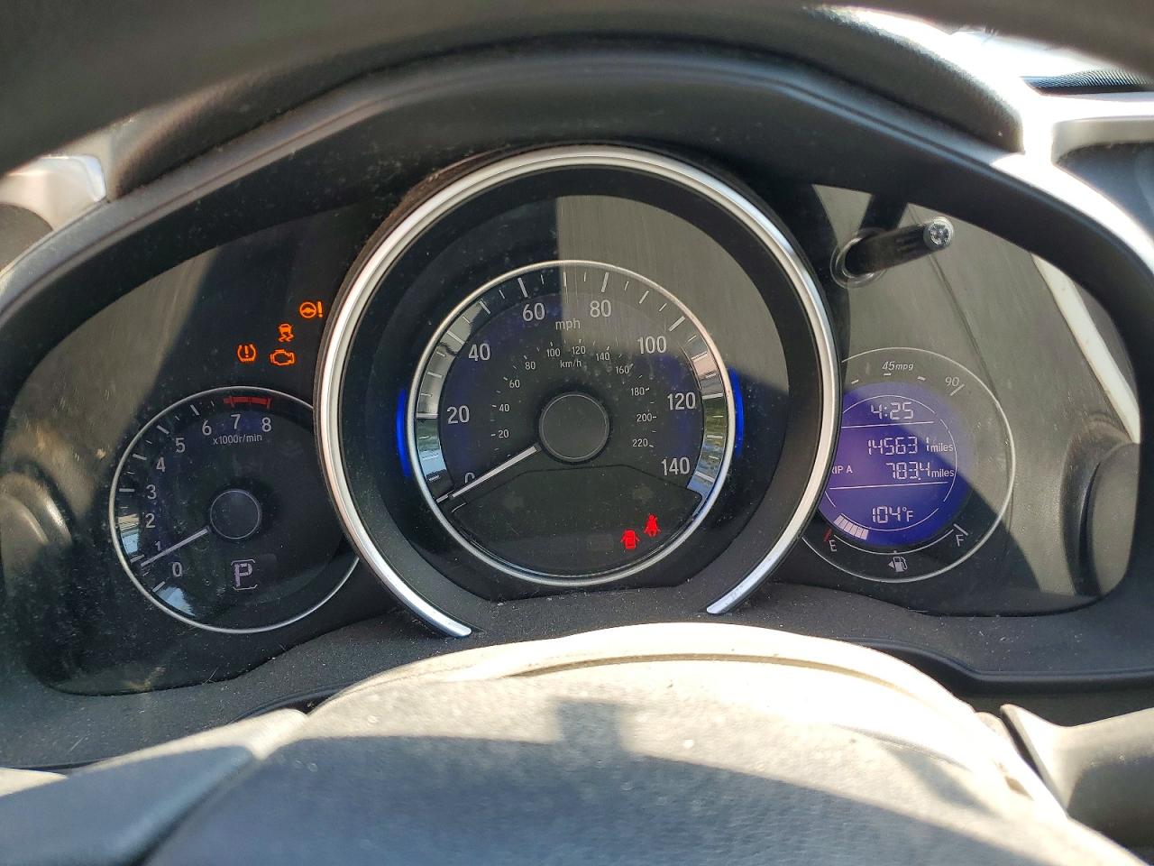 2015 Honda Fit Ex Purple vin: 3HGGK5H87FM722184