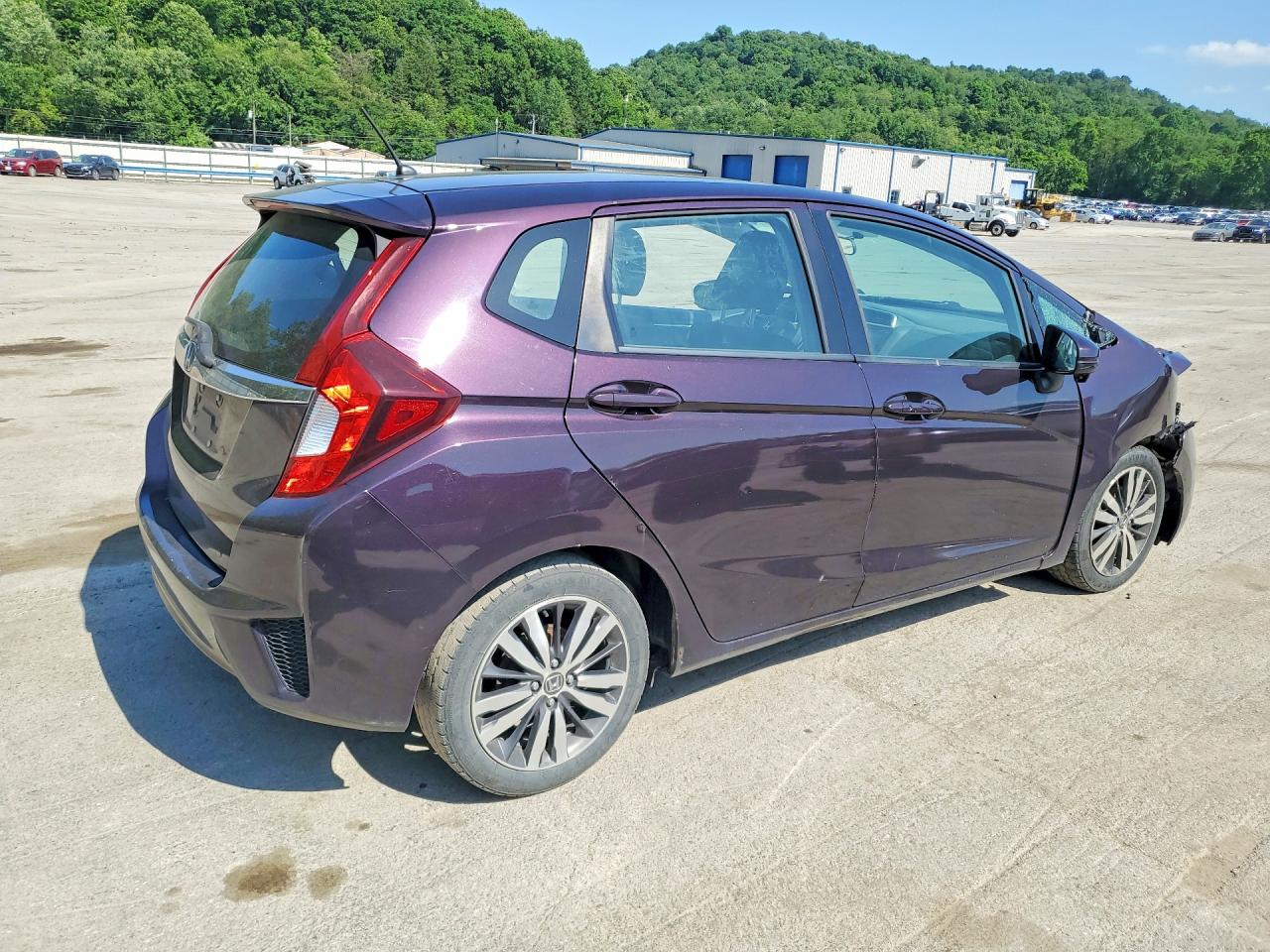 2015 Honda Fit Ex Purple vin: 3HGGK5H87FM722184