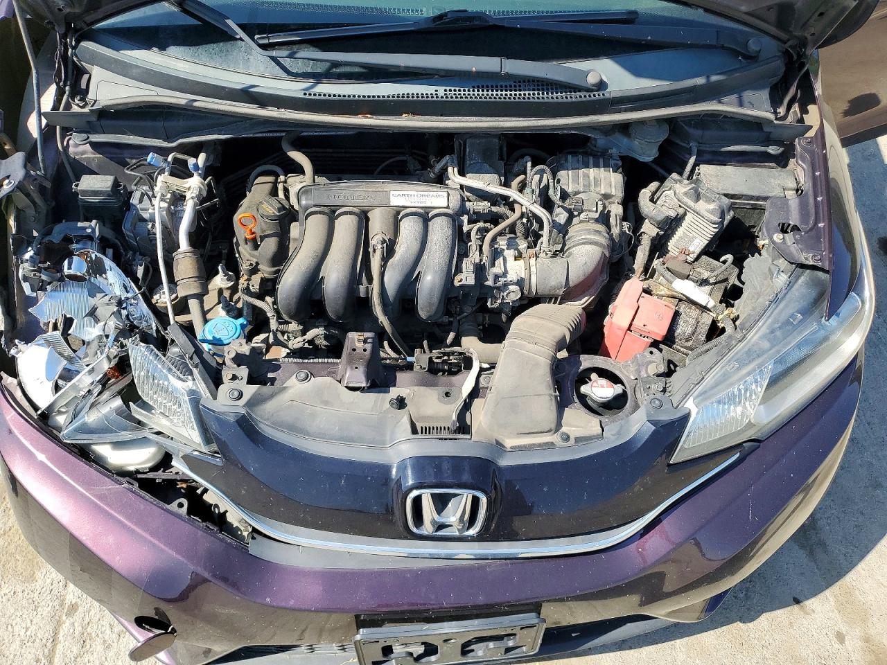 2015 Honda Fit Ex Purple vin: 3HGGK5H87FM722184