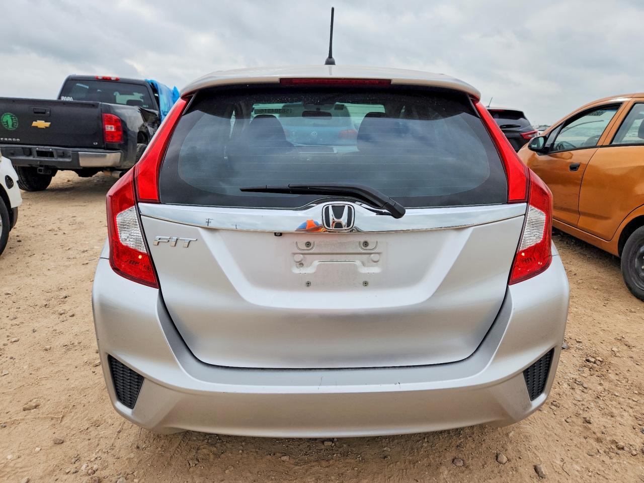 2015 Honda Fit Ex Silver vin: 3HGGK5H87FM725926