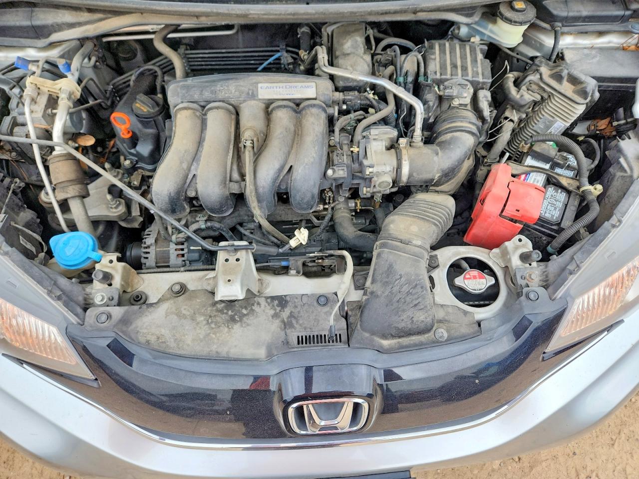 2015 Honda Fit Ex Silver vin: 3HGGK5H87FM725926