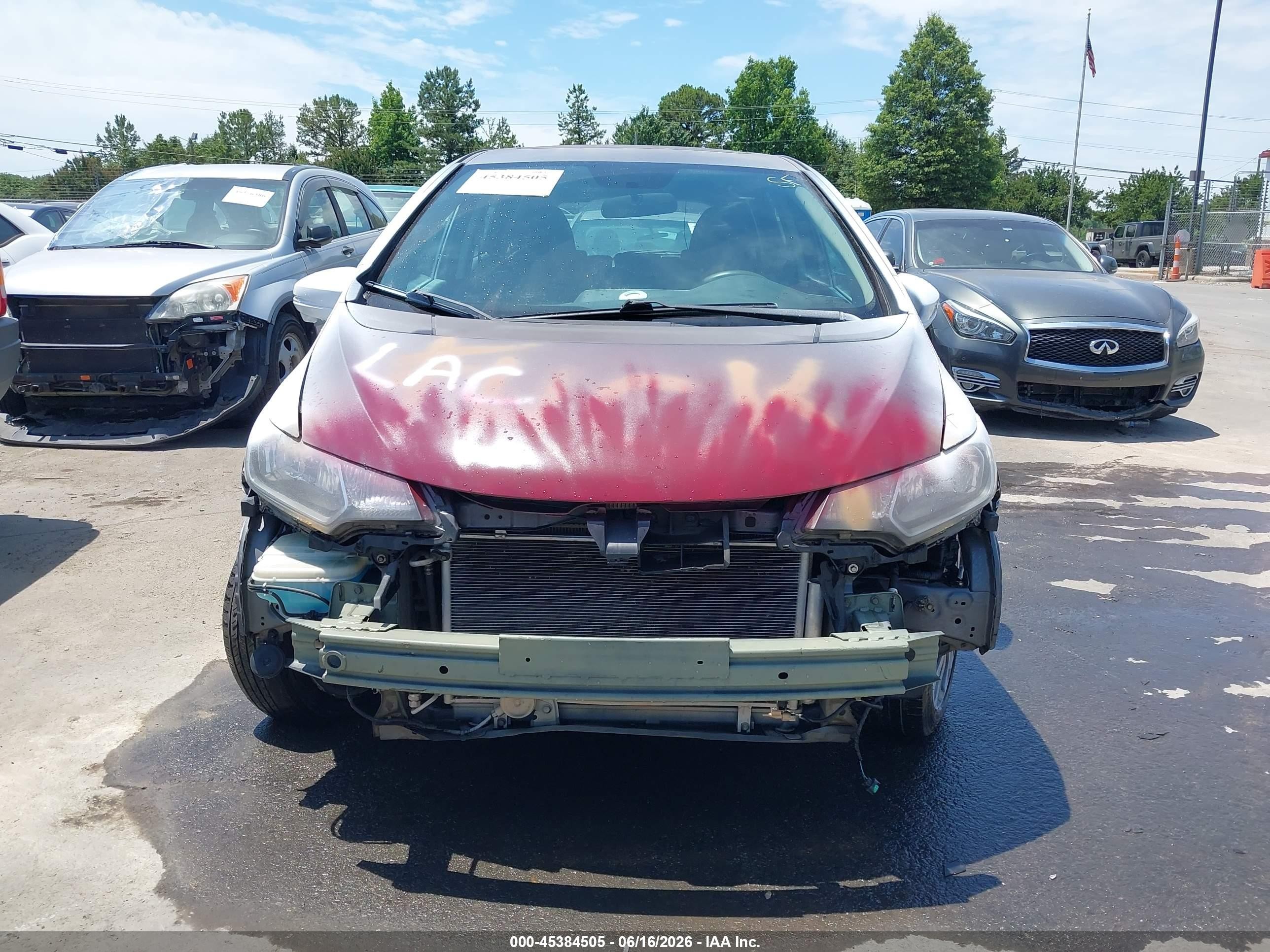 2015 Honda Fit Ex/ex-l White vin: 3HGGK5H87FM729149