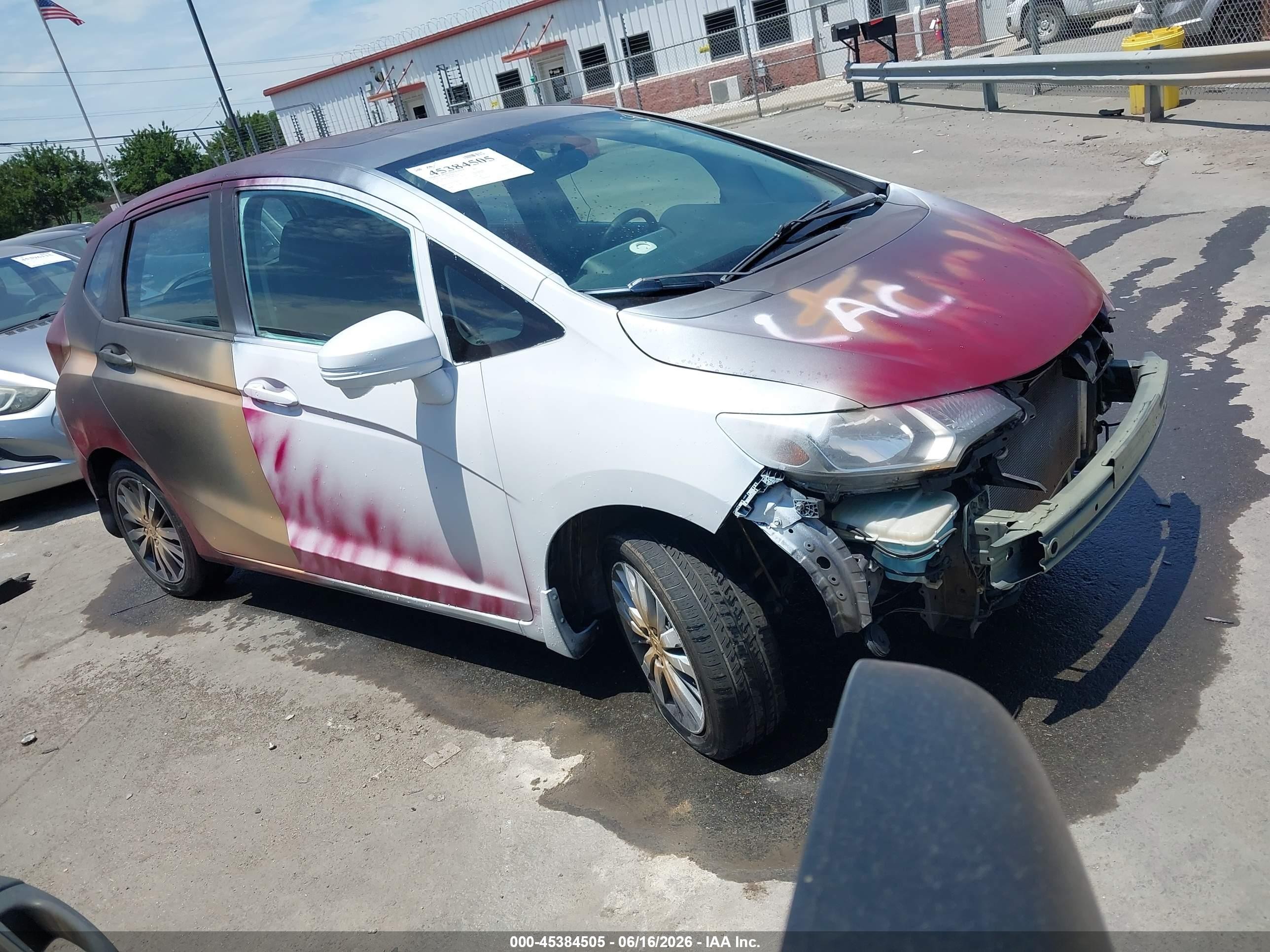 2015 Honda Fit Ex/ex-l White vin: 3HGGK5H87FM729149