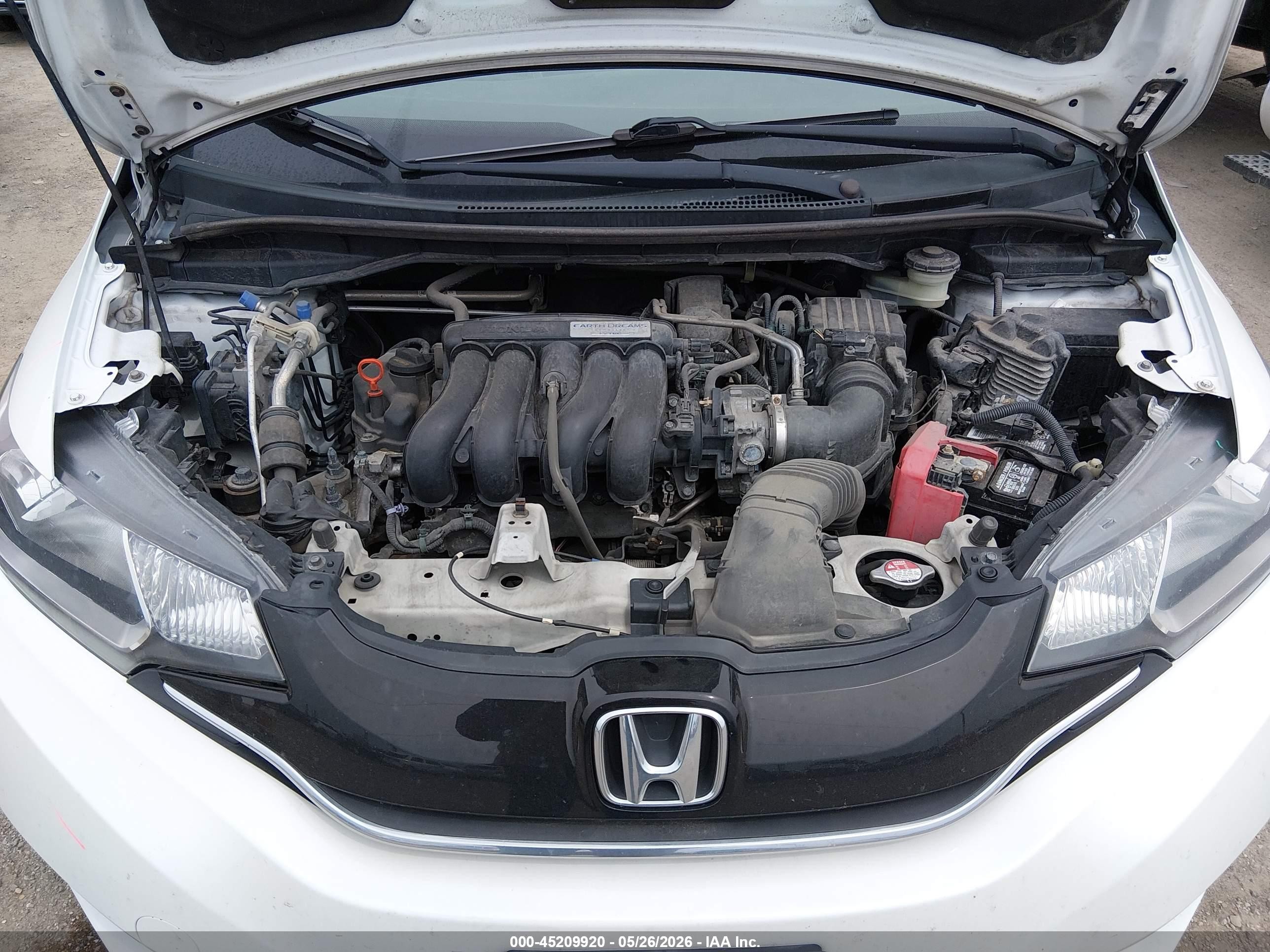 2015 Honda Fit Ex/ex-l Белый vin: 3HGGK5H87FM735534