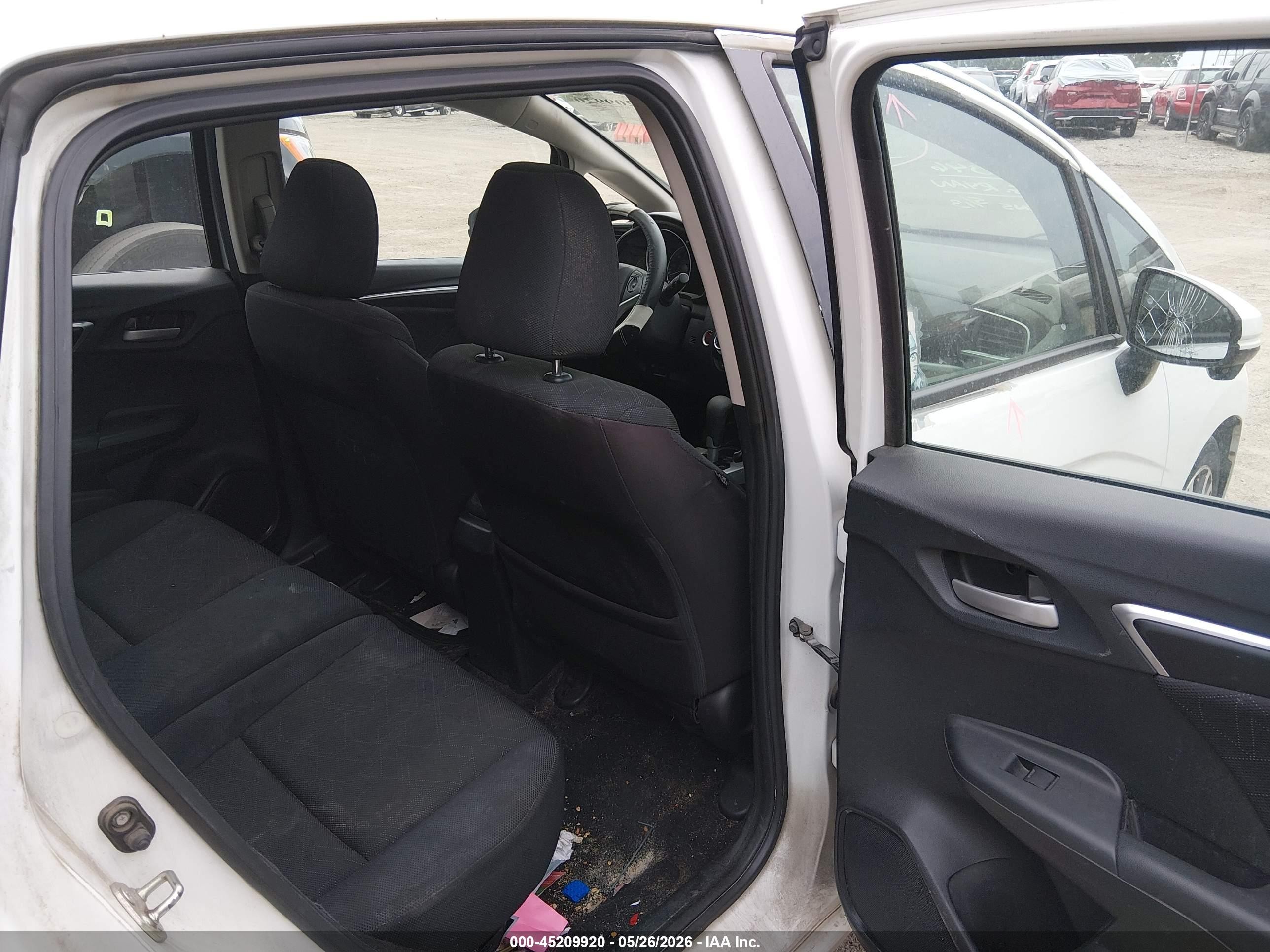 2015 Honda Fit Ex/ex-l Белый vin: 3HGGK5H87FM735534