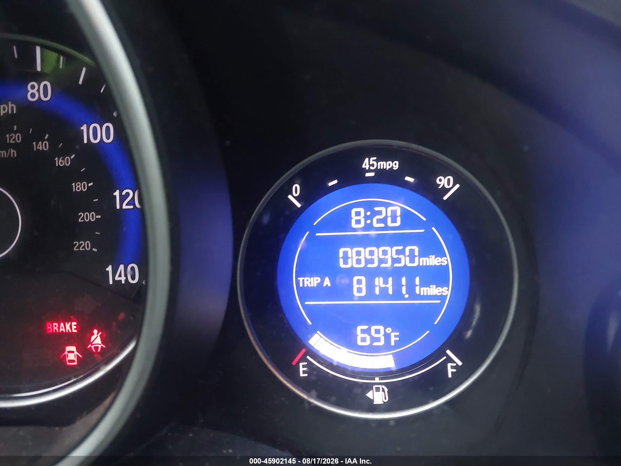 2015 Honda Fit Ex/ex-l Red vin: 3HGGK5H87FM742919