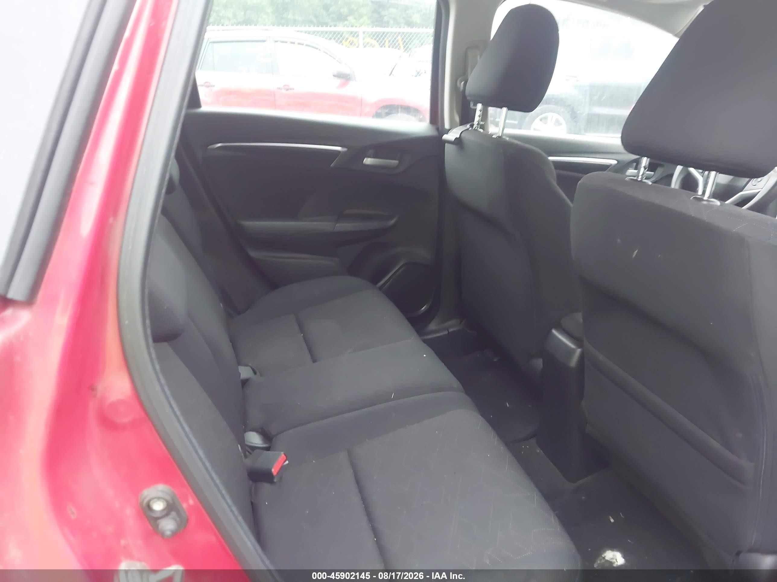 2015 Honda Fit Ex/ex-l Red vin: 3HGGK5H87FM742919