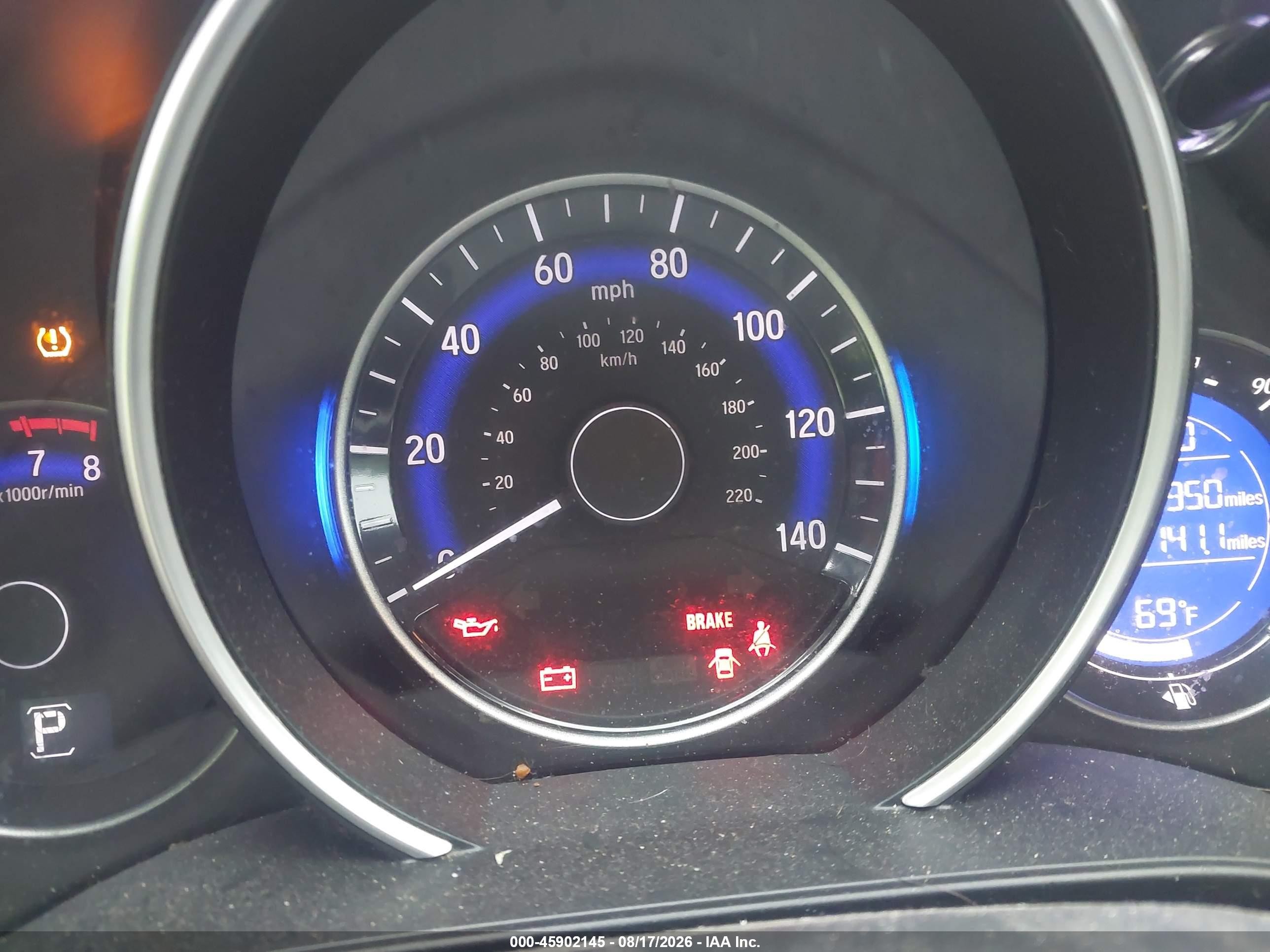 2015 Honda Fit Ex/ex-l Red vin: 3HGGK5H87FM742919