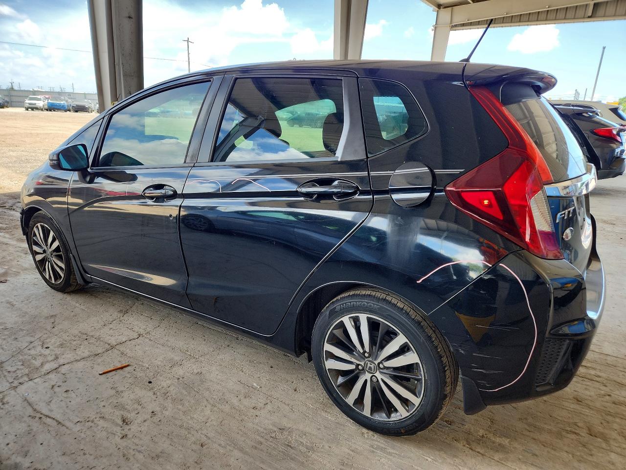 2015 Honda Fit Ex Black vin: 3HGGK5H87FM746386