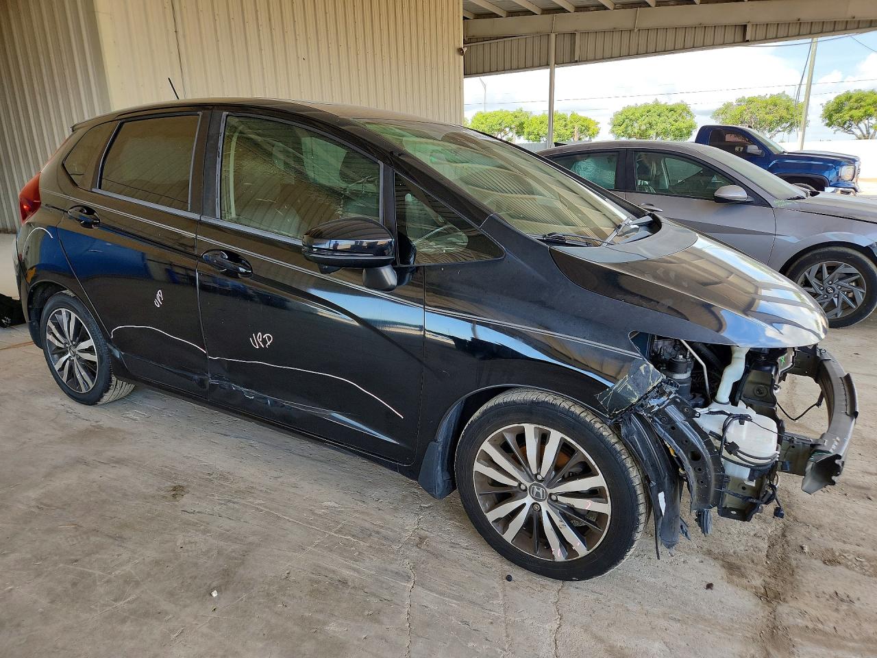 2015 Honda Fit Ex Black vin: 3HGGK5H87FM746386