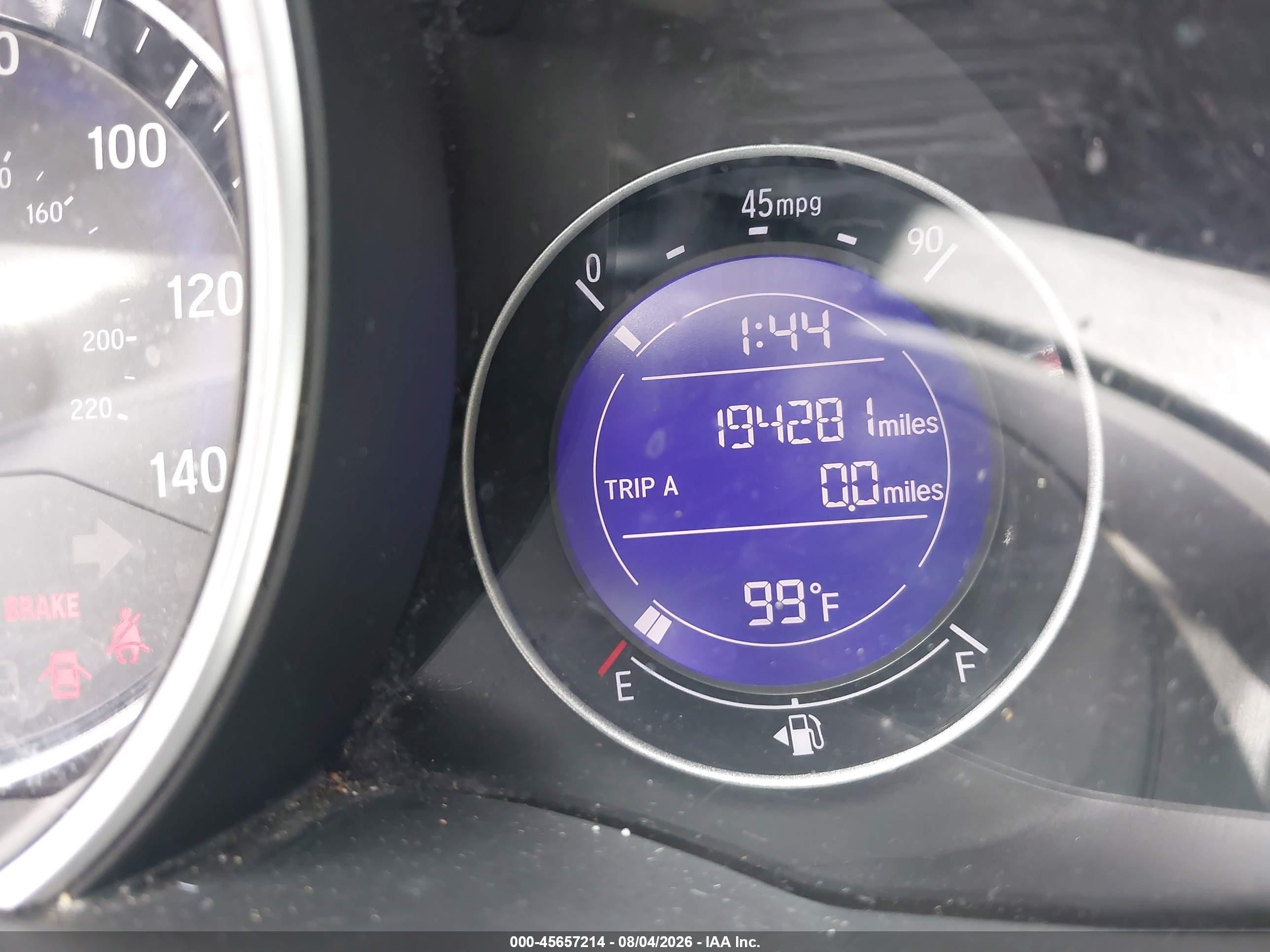 2015 Honda Fit Ex/ex-l Purple vin: 3HGGK5H87FM752575