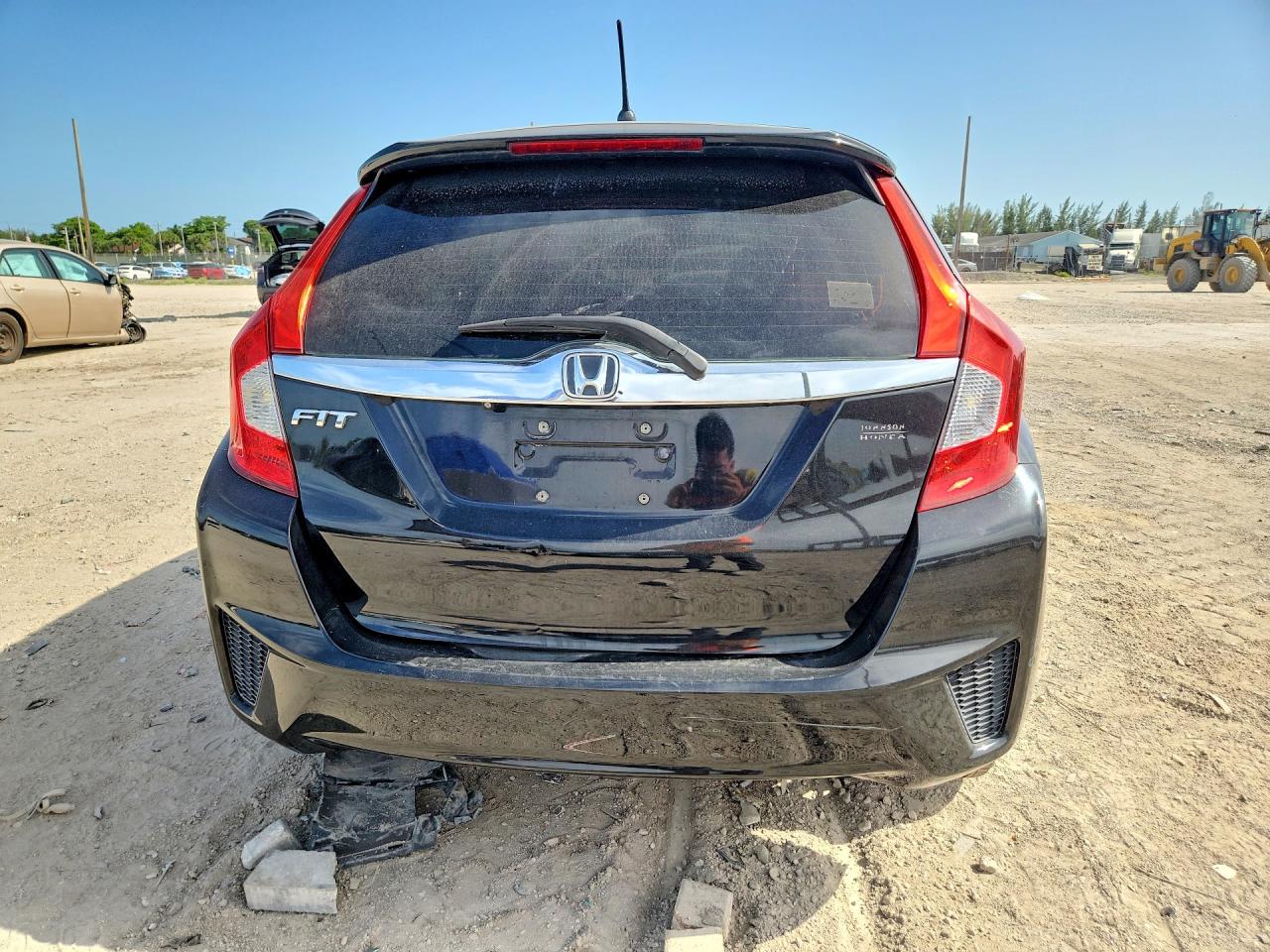 2015 Honda Fit Ex Black vin: 3HGGK5H87FM757954