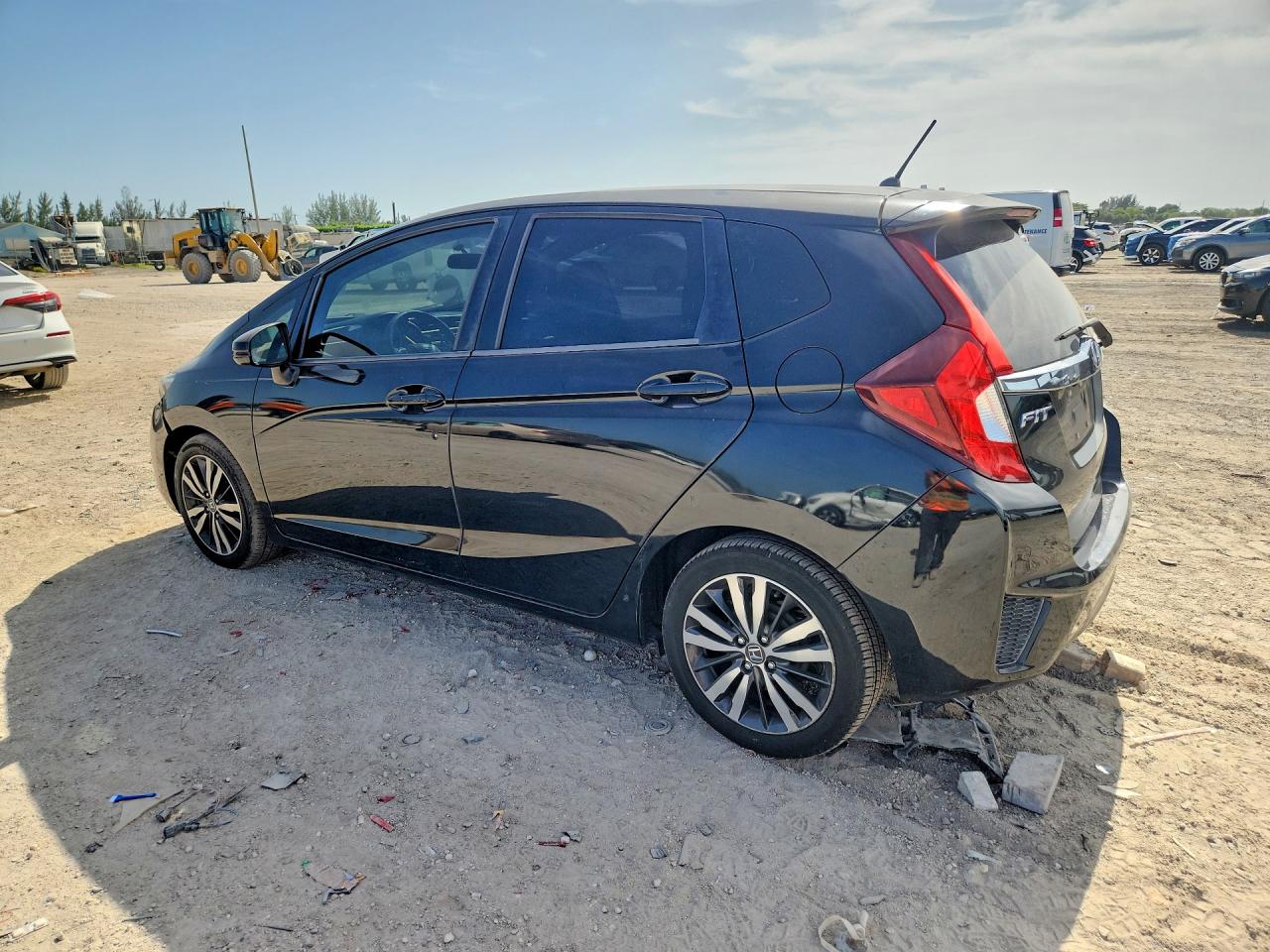 2015 Honda Fit Ex Black vin: 3HGGK5H87FM757954