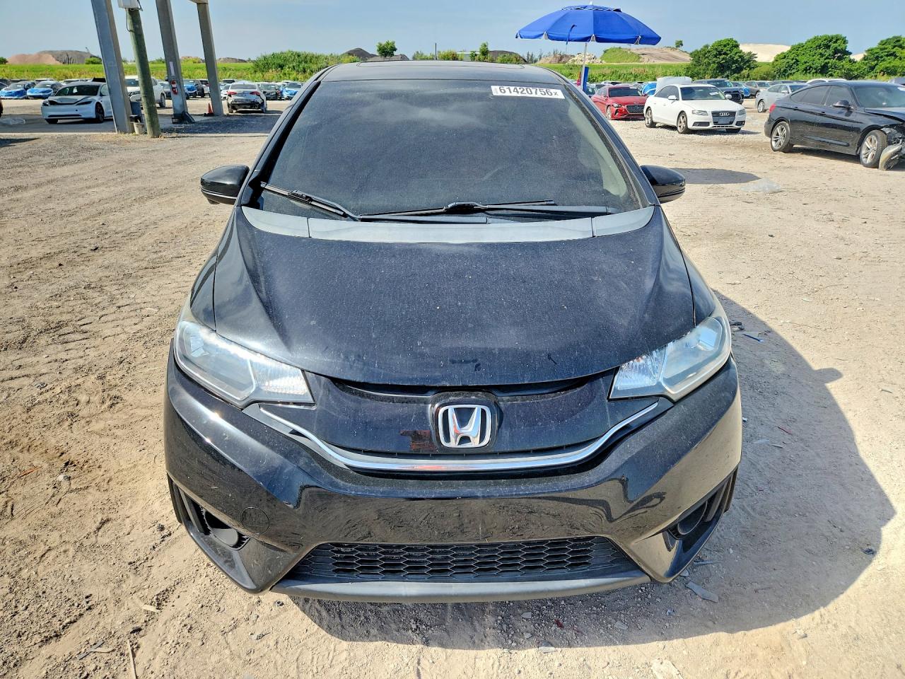 2015 Honda Fit Ex Black vin: 3HGGK5H87FM757954