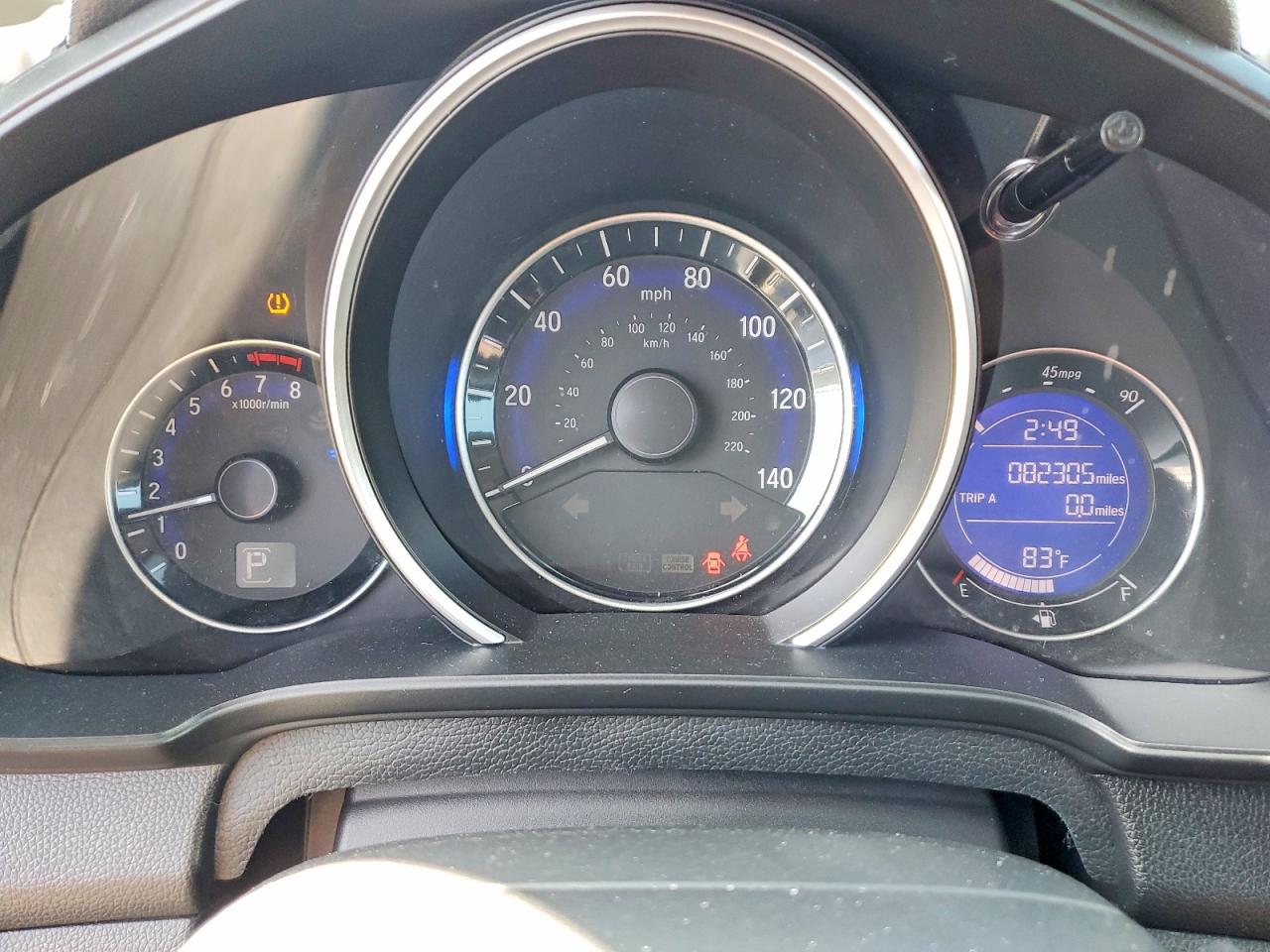 2015 Honda Fit Ex Blue vin: 3HGGK5H87FM761101