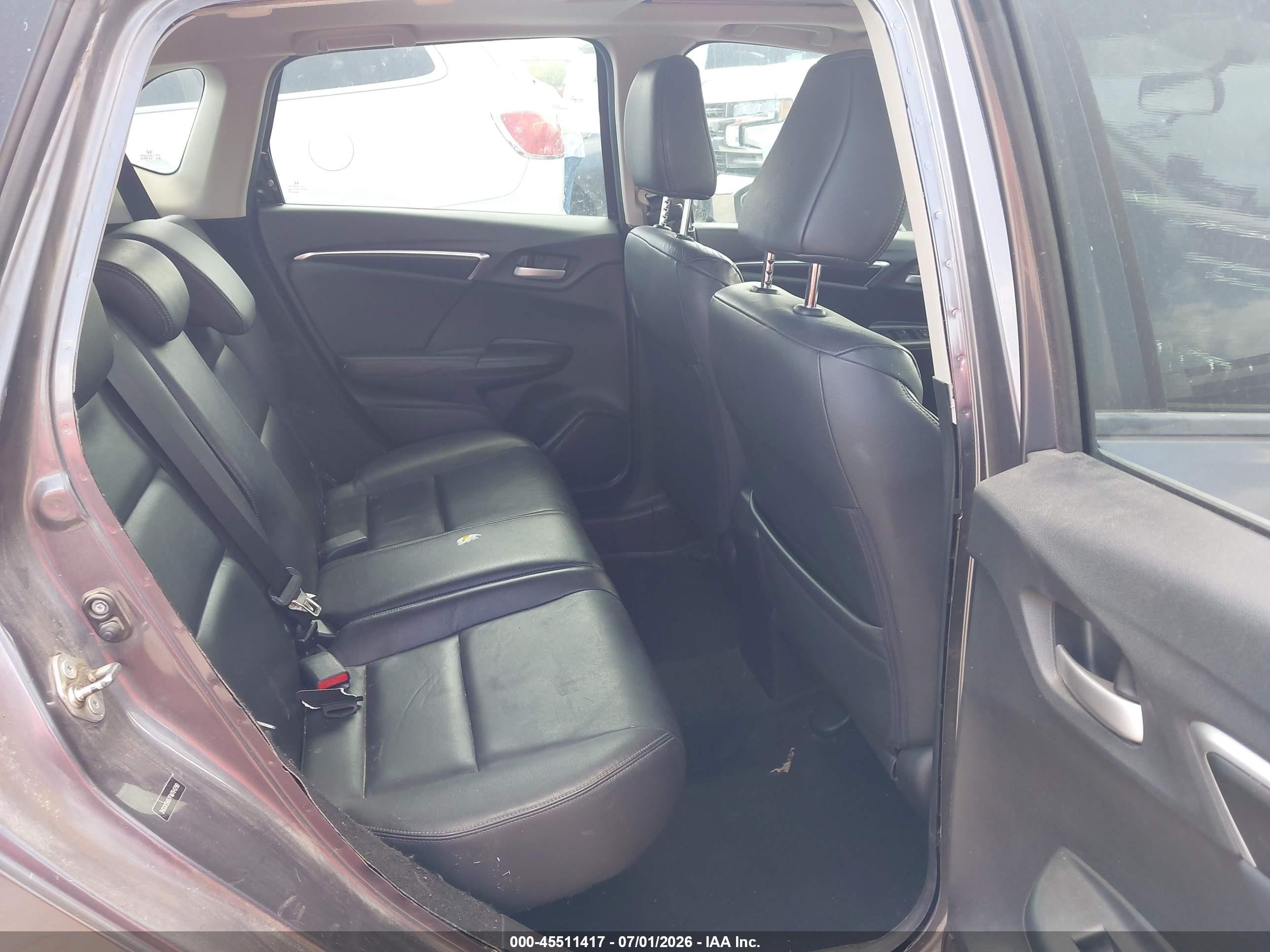 2015 Honda Fit Ex/ex-l Gray vin: 3HGGK5H87FM764290