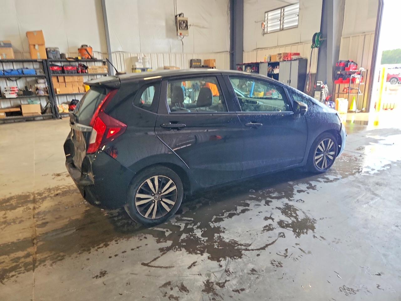 2015 Honda Fit Ex Black vin: 3HGGK5H87FM764788
