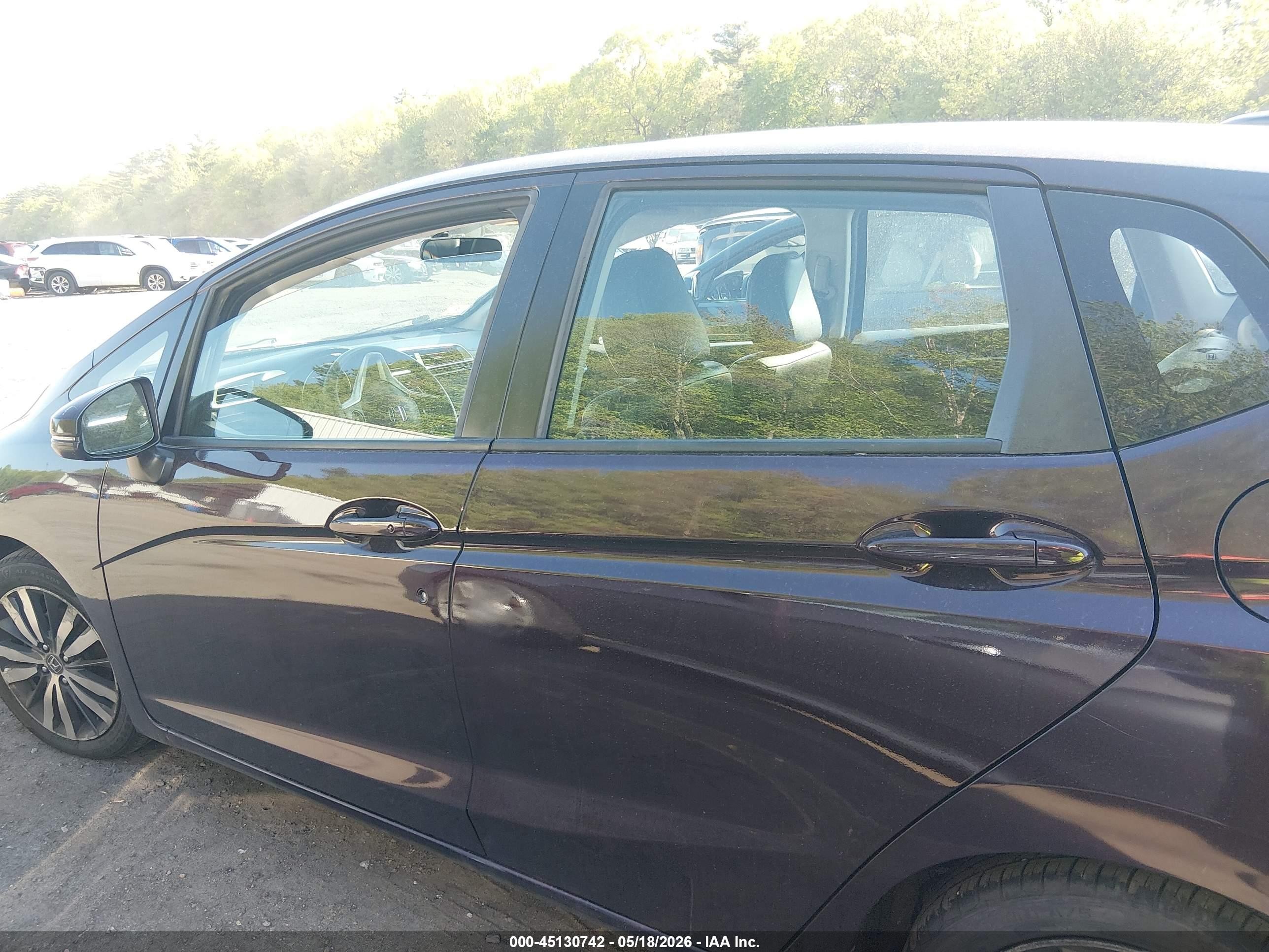 2015 Honda Fit Ex/ex-l Purple vin: 3HGGK5H87FM764841