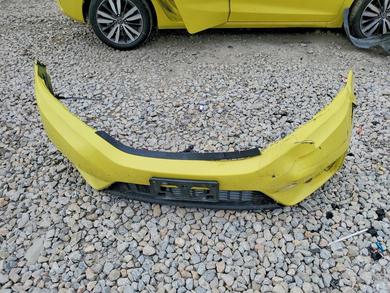 2015 Honda Fit Ex Yellow vin: 3HGGK5H87FM765147