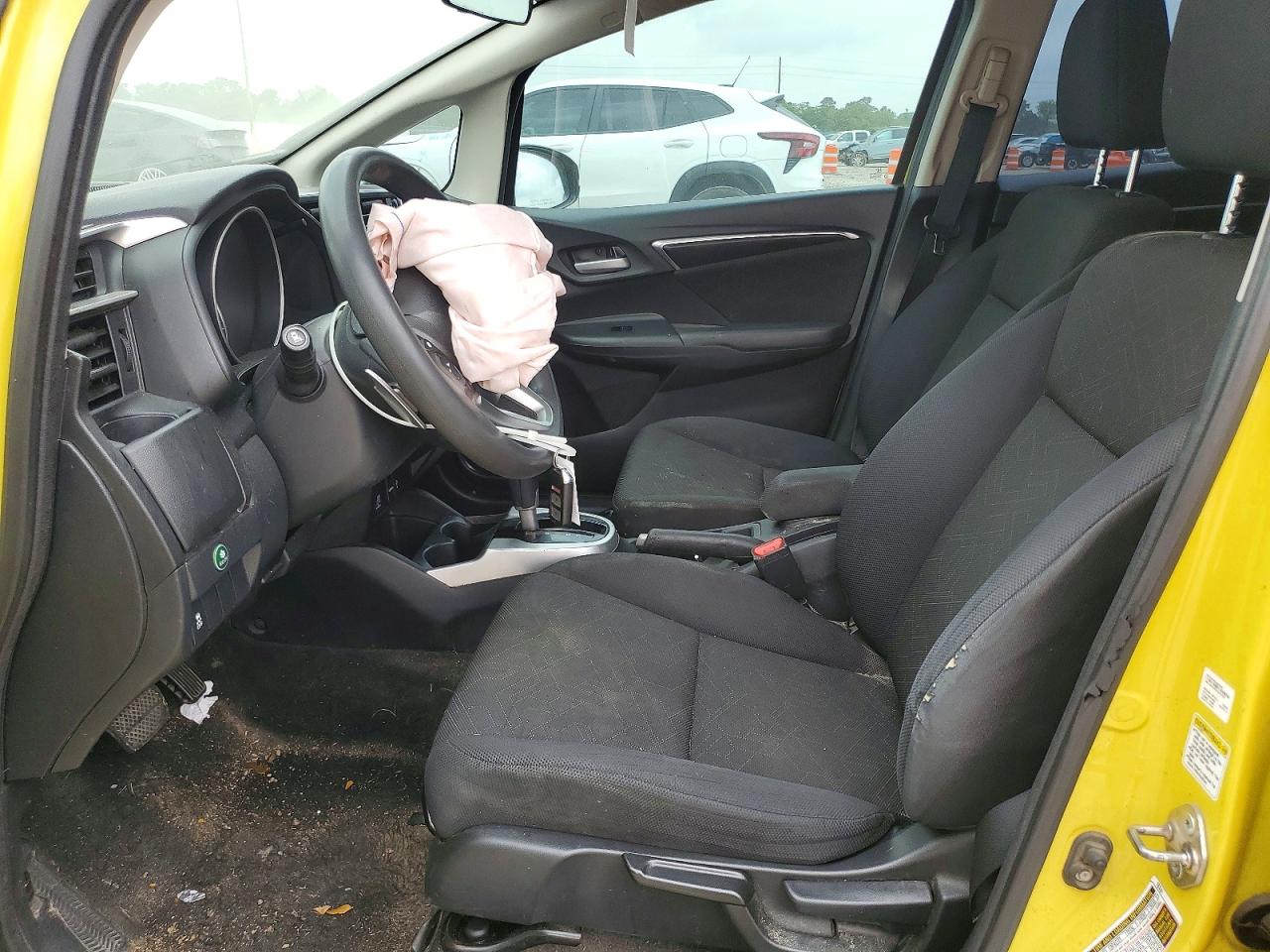 2015 Honda Fit Ex Yellow vin: 3HGGK5H87FM765147