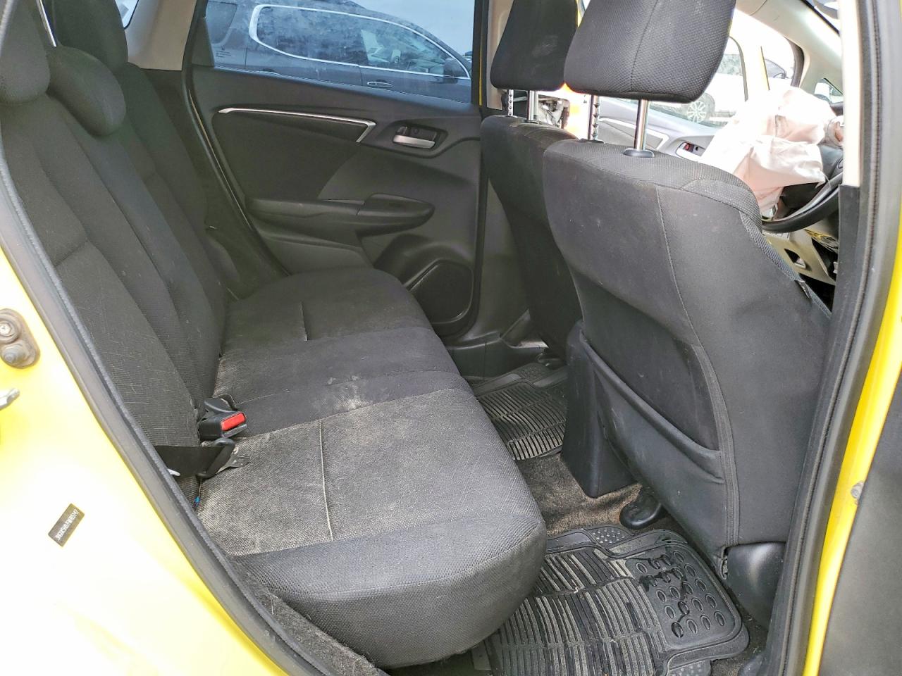 2015 Honda Fit Ex Yellow vin: 3HGGK5H87FM765147
