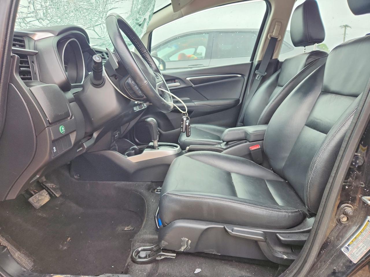 2015 Honda Fit Ex Black vin: 3HGGK5H87FM776665